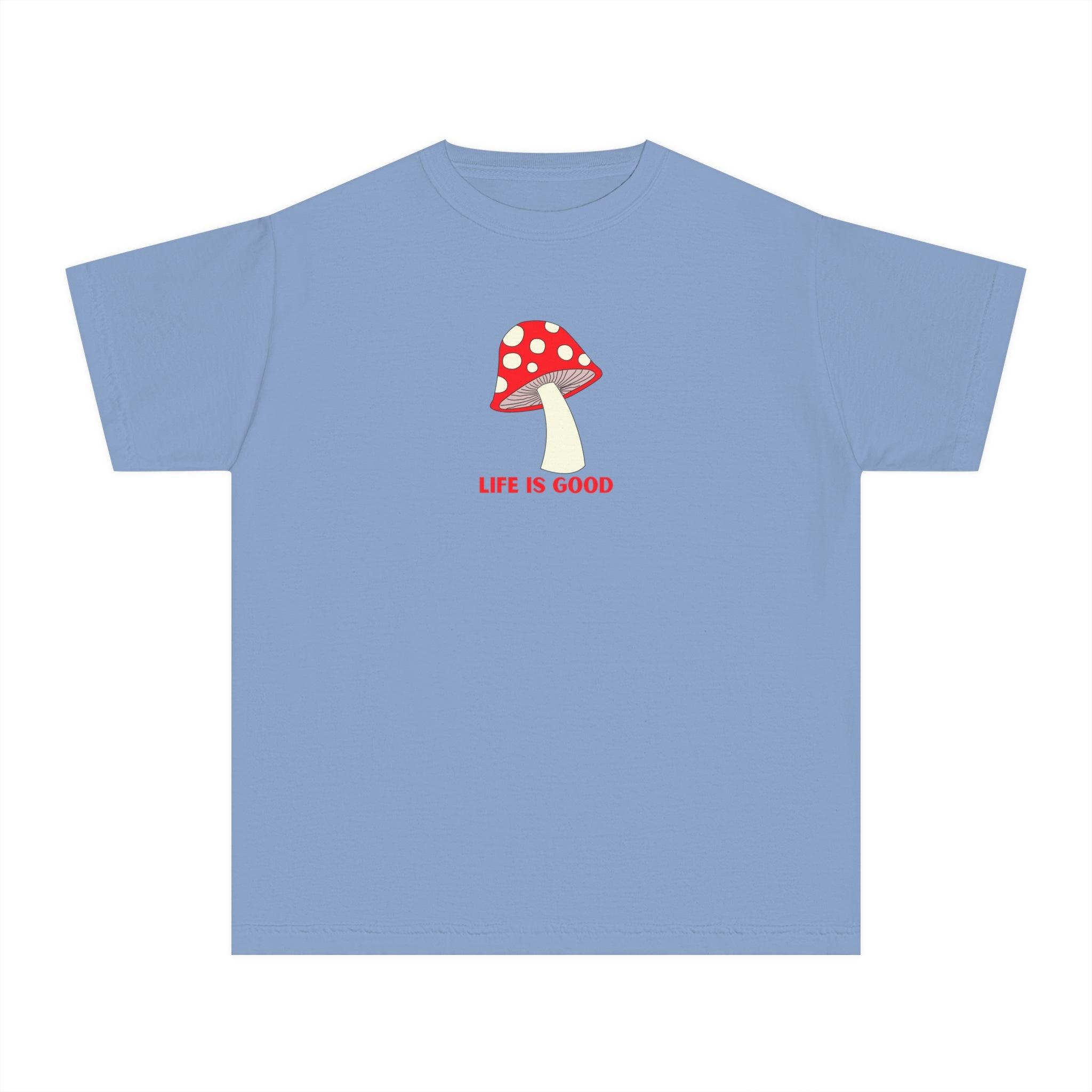 Life Is Good Mushroom Youth Tee