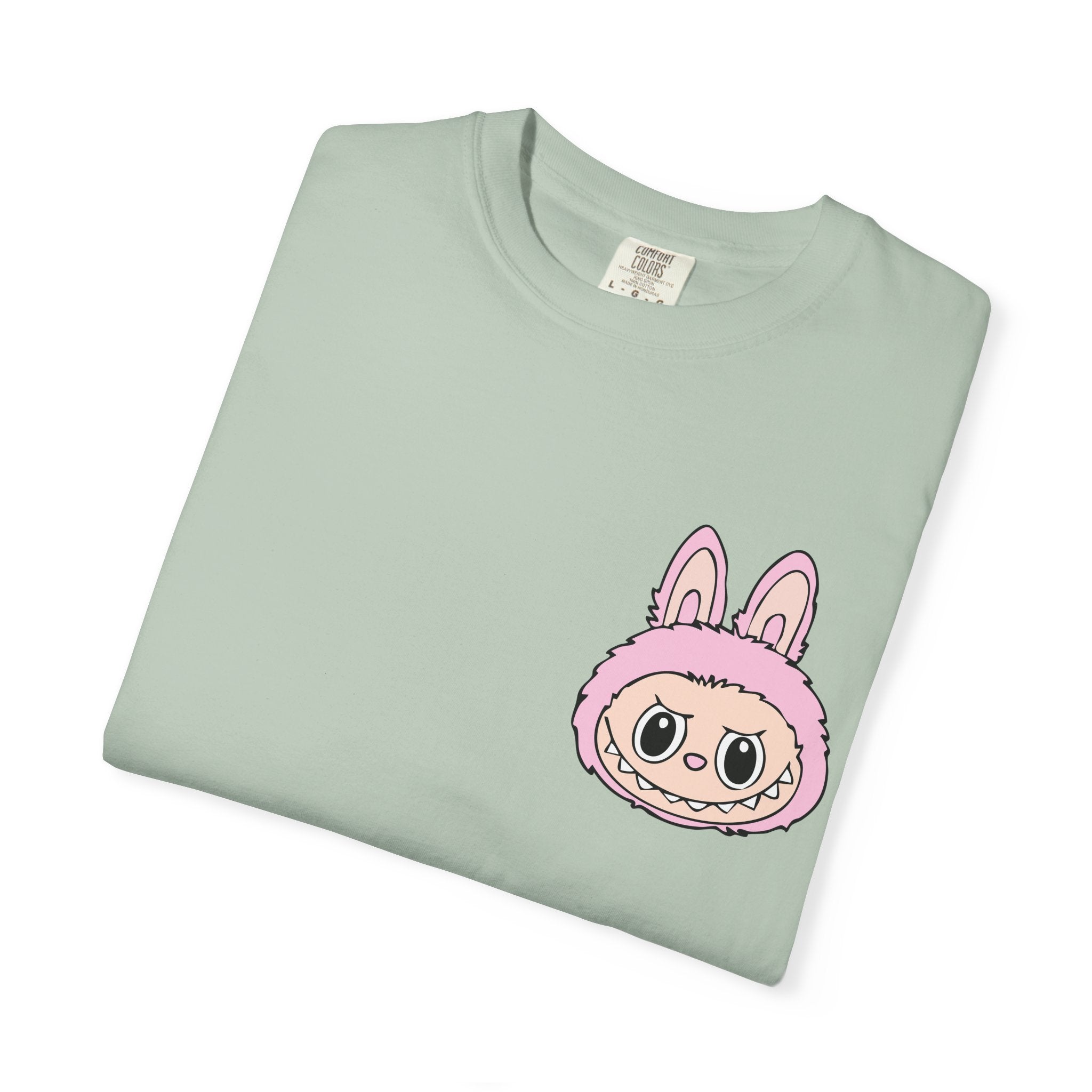Light Pink Labubu Face Tee