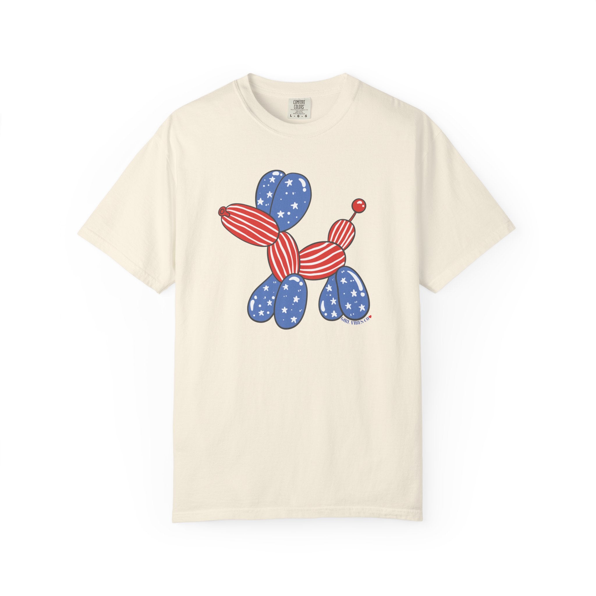USA Balloon Dog Tee