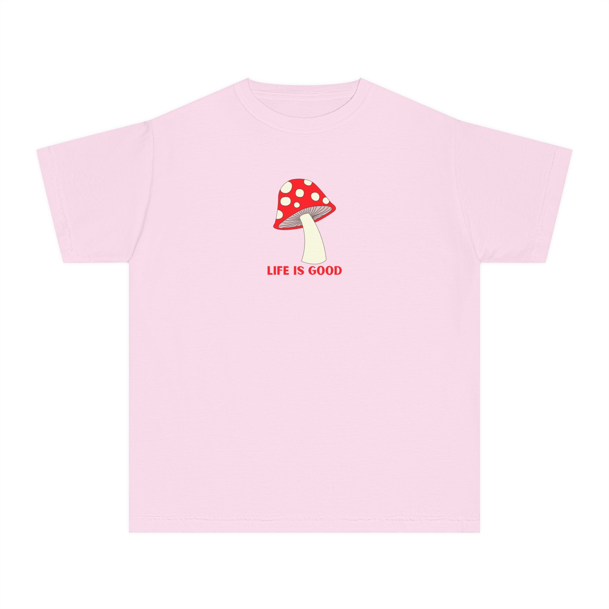 Life Is Good Mushroom Youth Tee