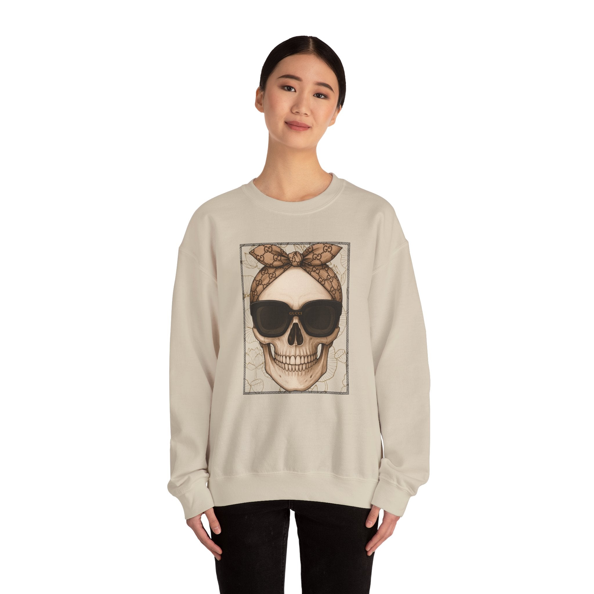 π VINTAGE GLAM SKULL Sweatshirt