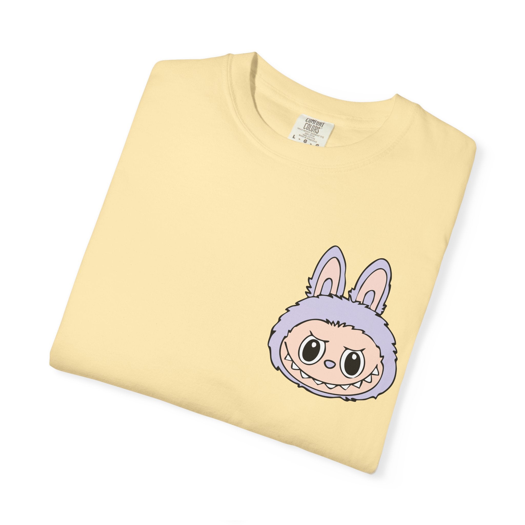 Light Purple Labubu Face Tee