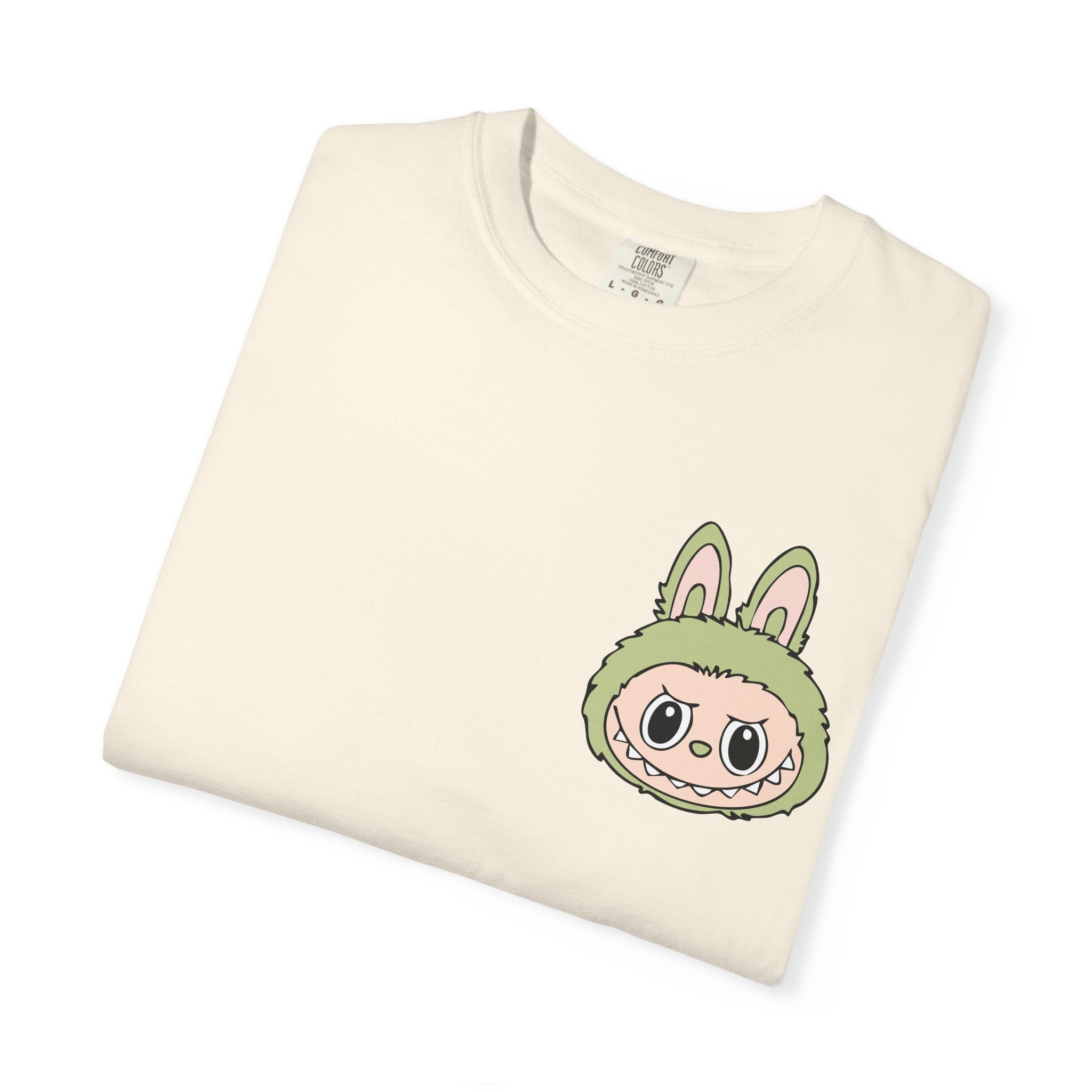Green Labubu Face Tee