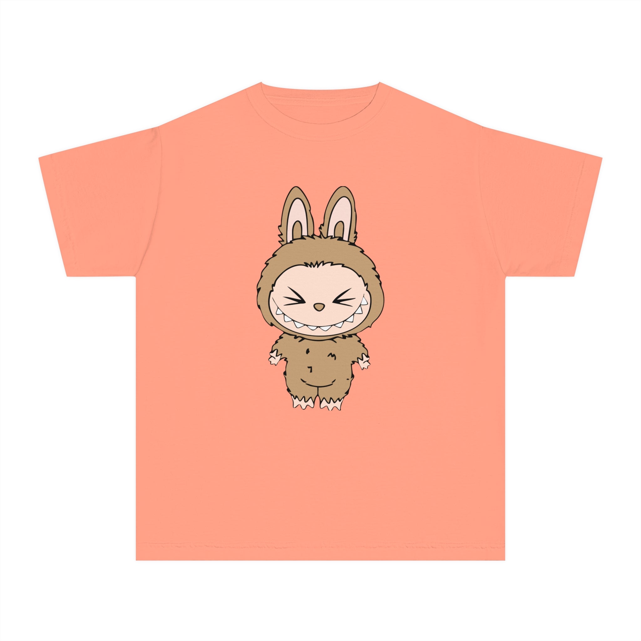 Brown Labubu Character Youth Tee
