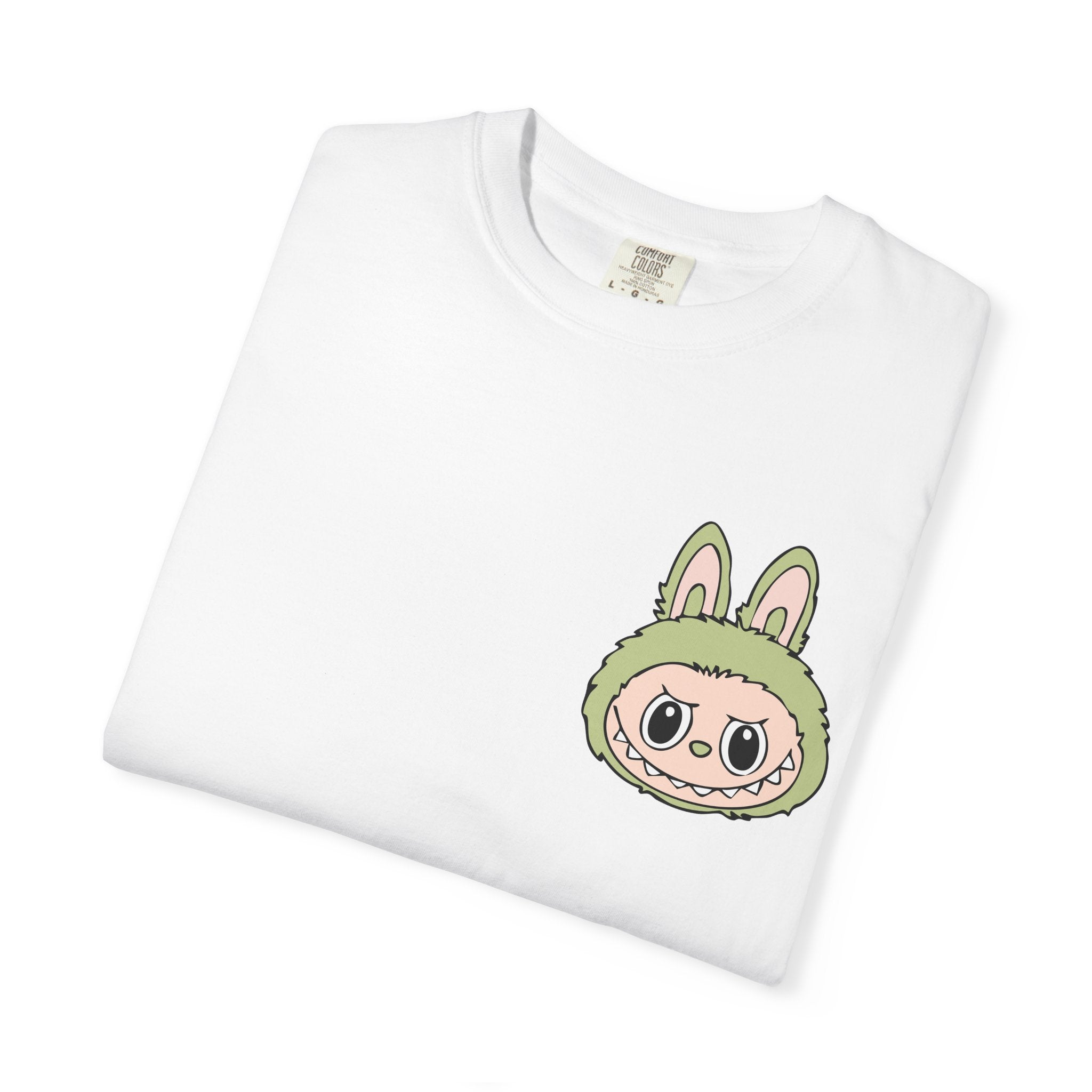 Green Labubu Face Tee