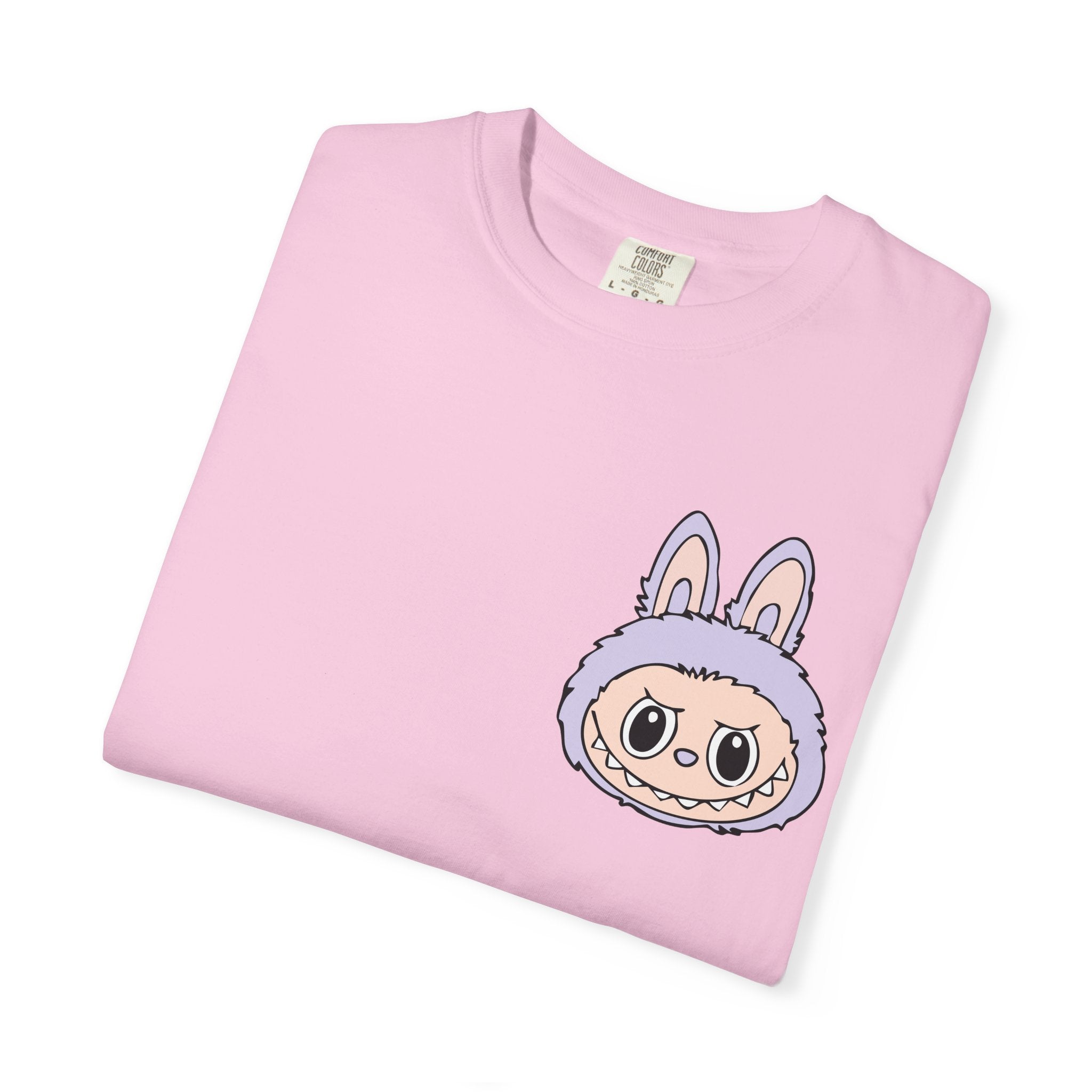 Light Purple Labubu Face Tee