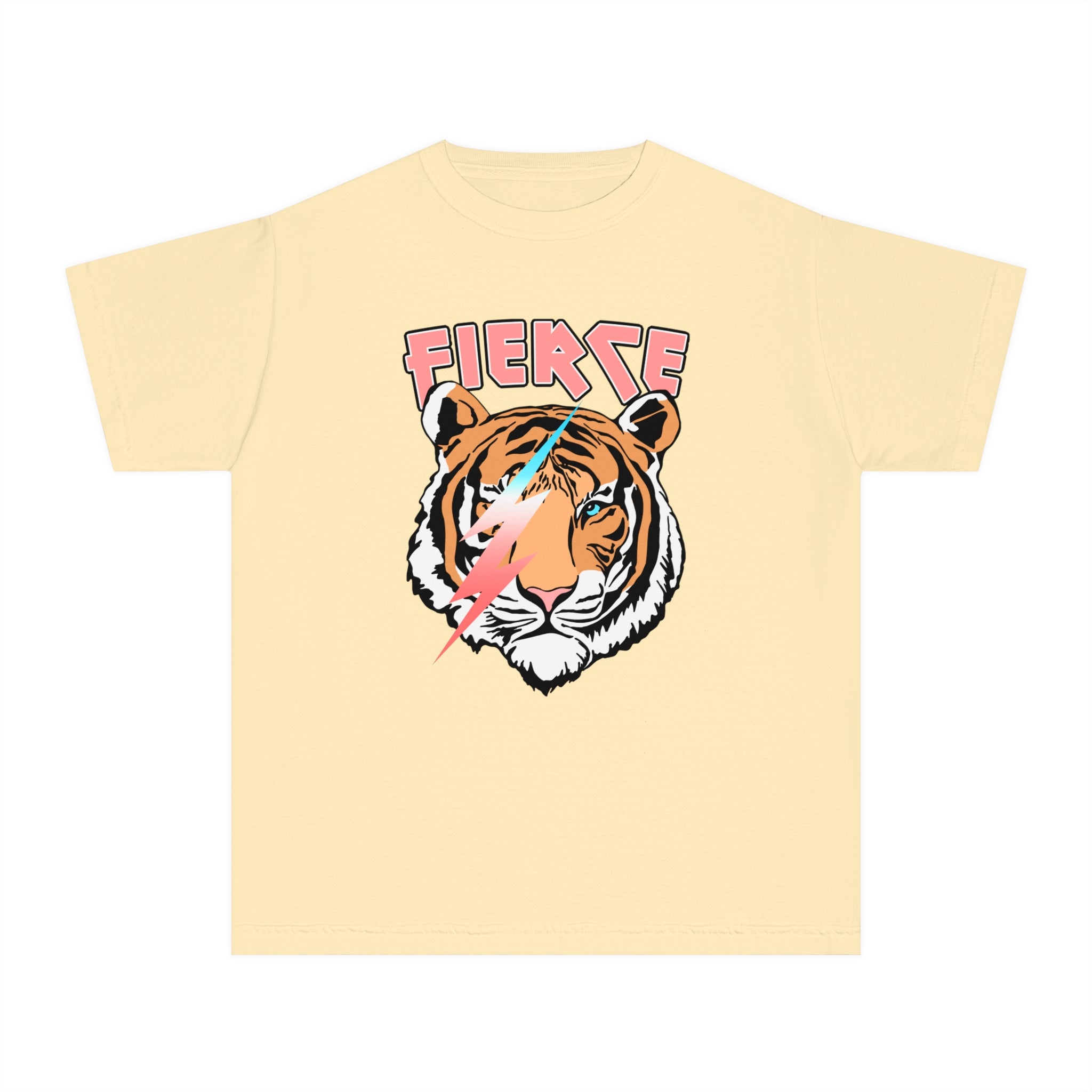 Fierce Lightning Tiger Youth Tee