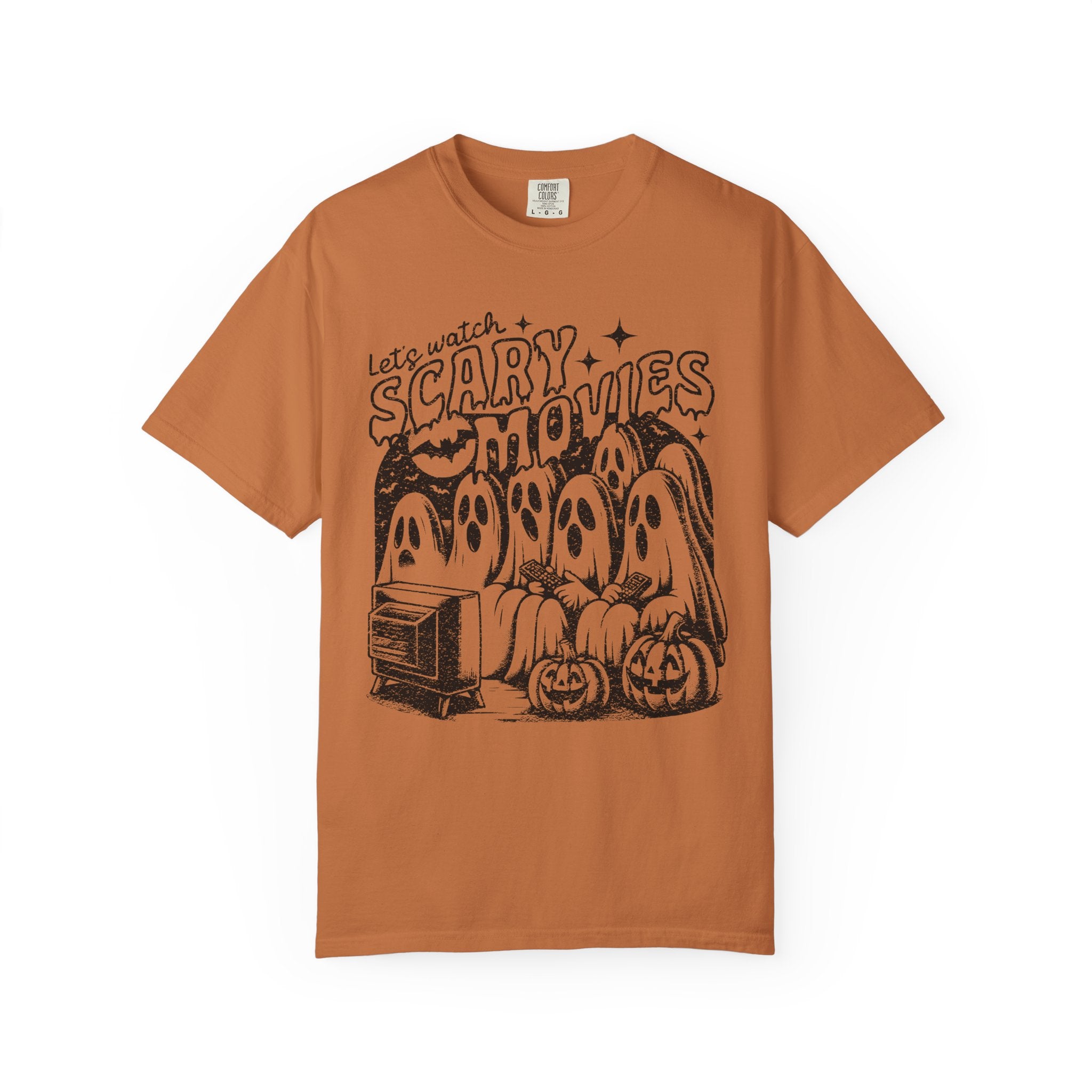 Let’s Watch Scary Movies Halloween T-Shirt
