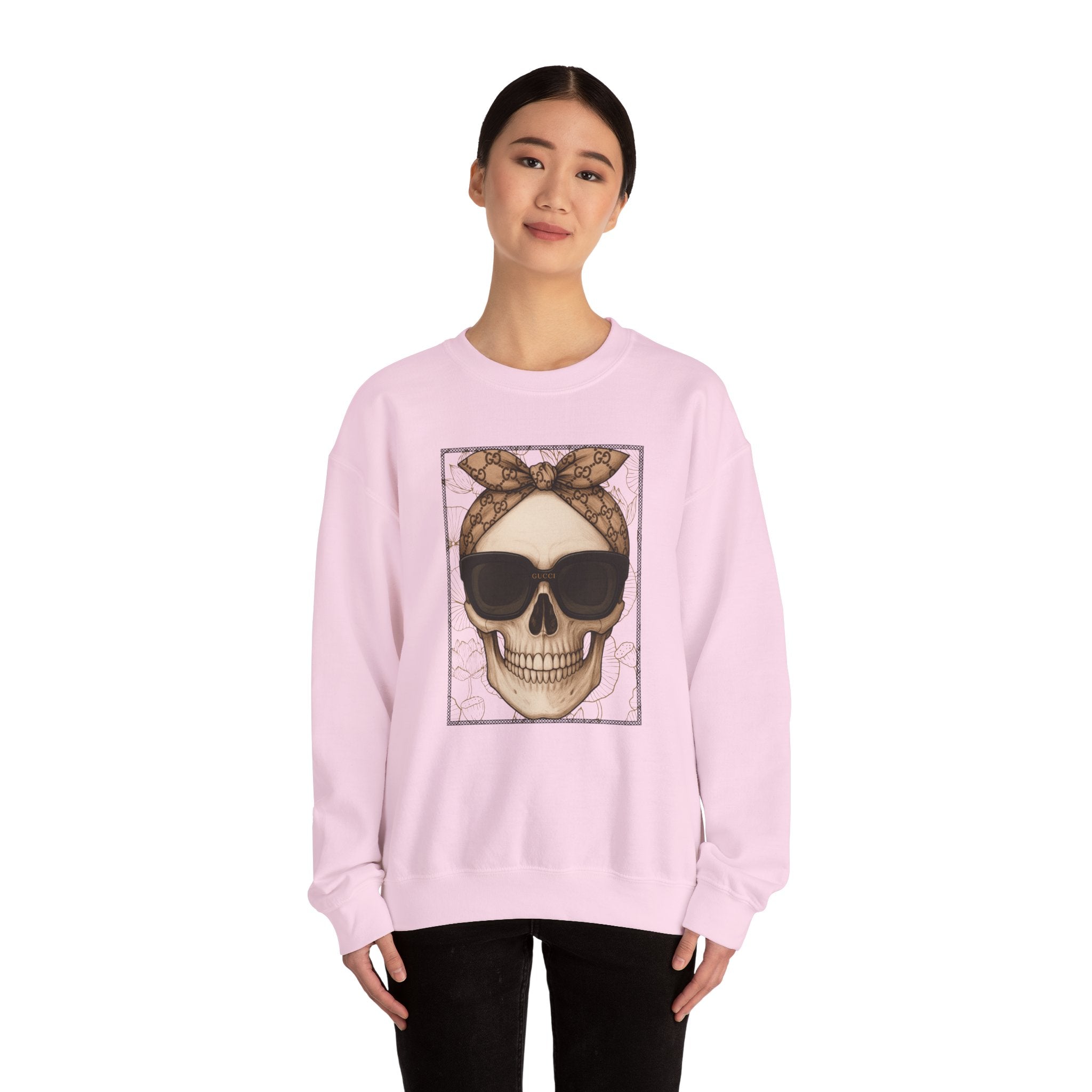 π VINTAGE GLAM SKULL Sweatshirt