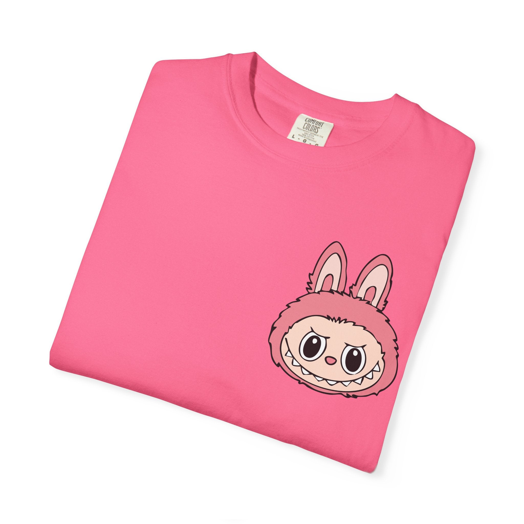 Pink Labubu Face Tee