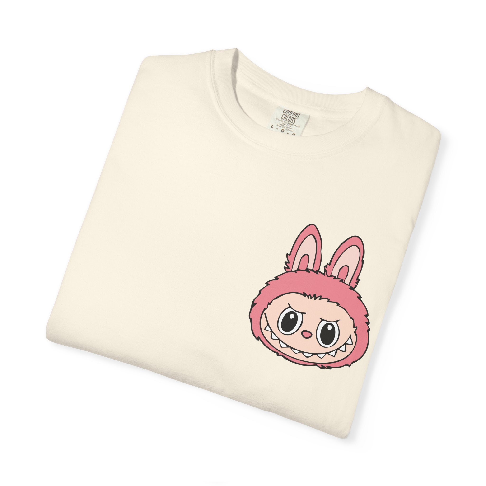 Pink Labubu Face Tee