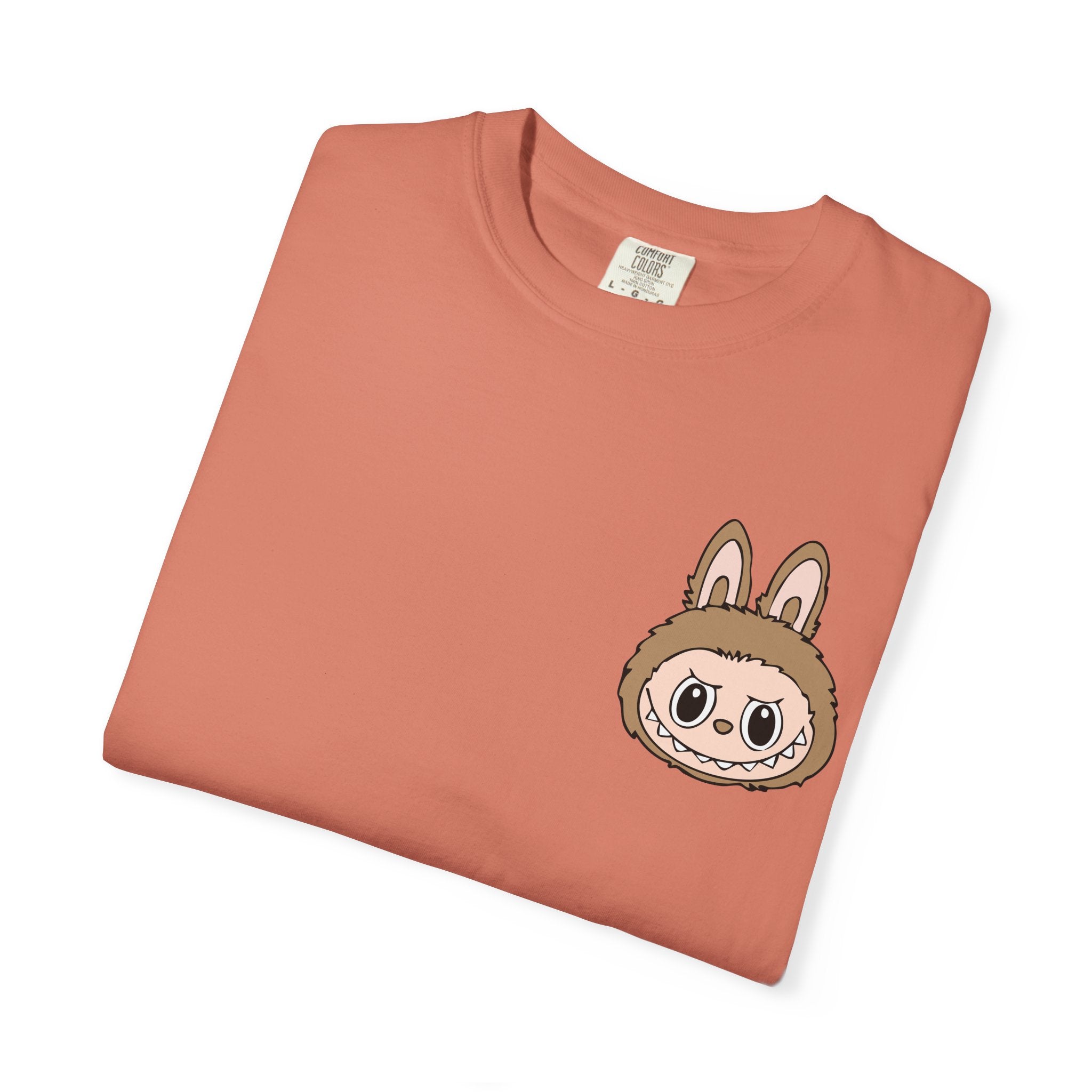 Brown Labubu Face Tee