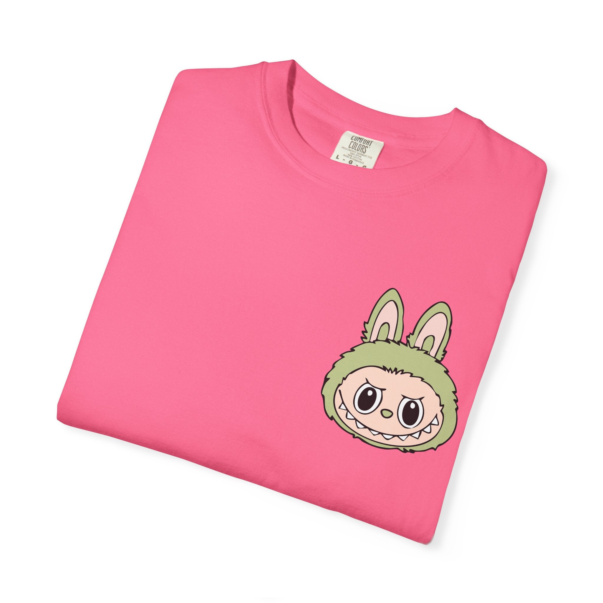 Green Labubu Face Tee