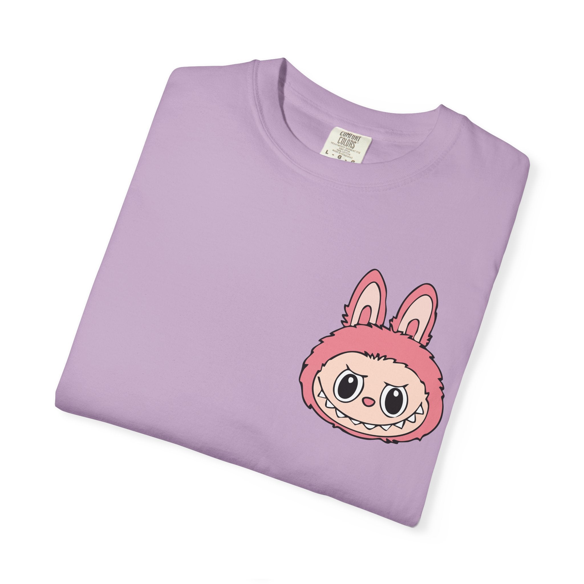 Pink Labubu Face Tee