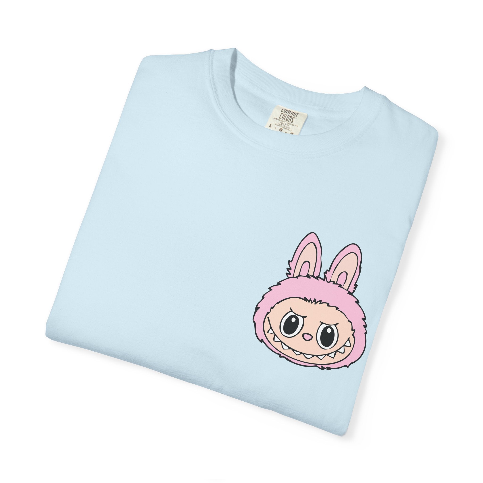 Light Pink Labubu Face Tee