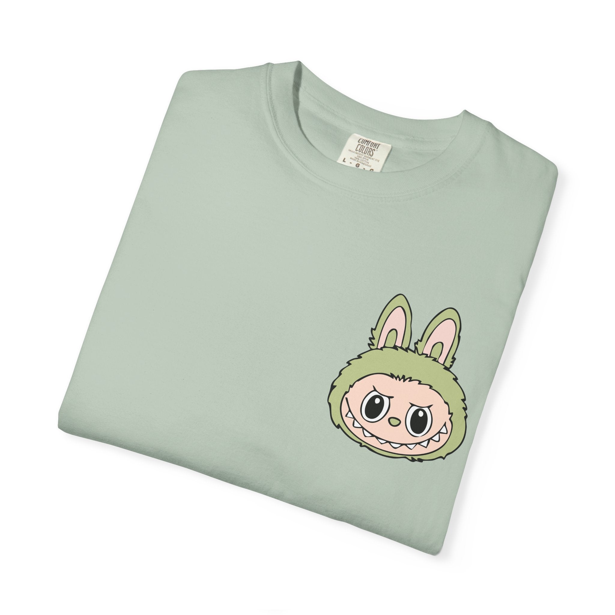 Green Labubu Face Tee