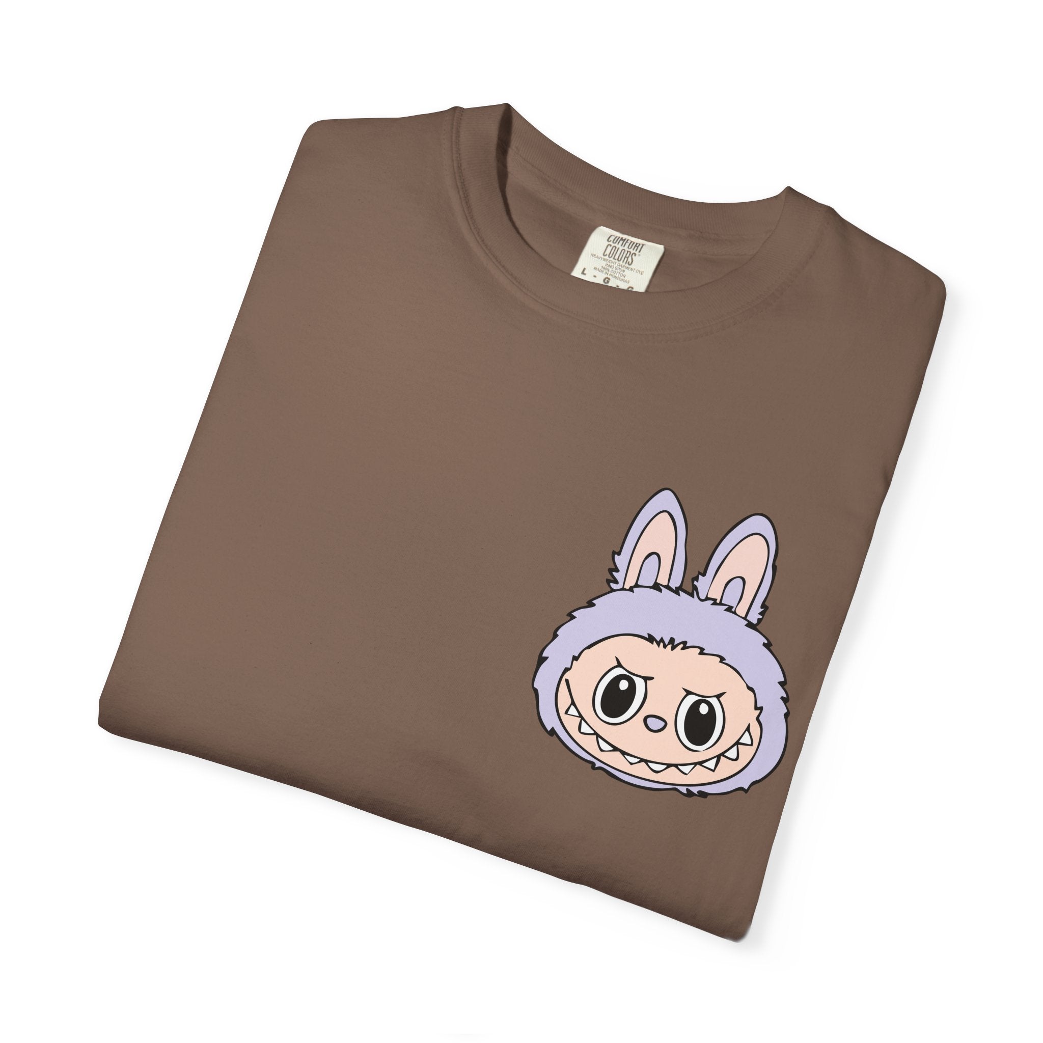 Light Purple Labubu Face Tee
