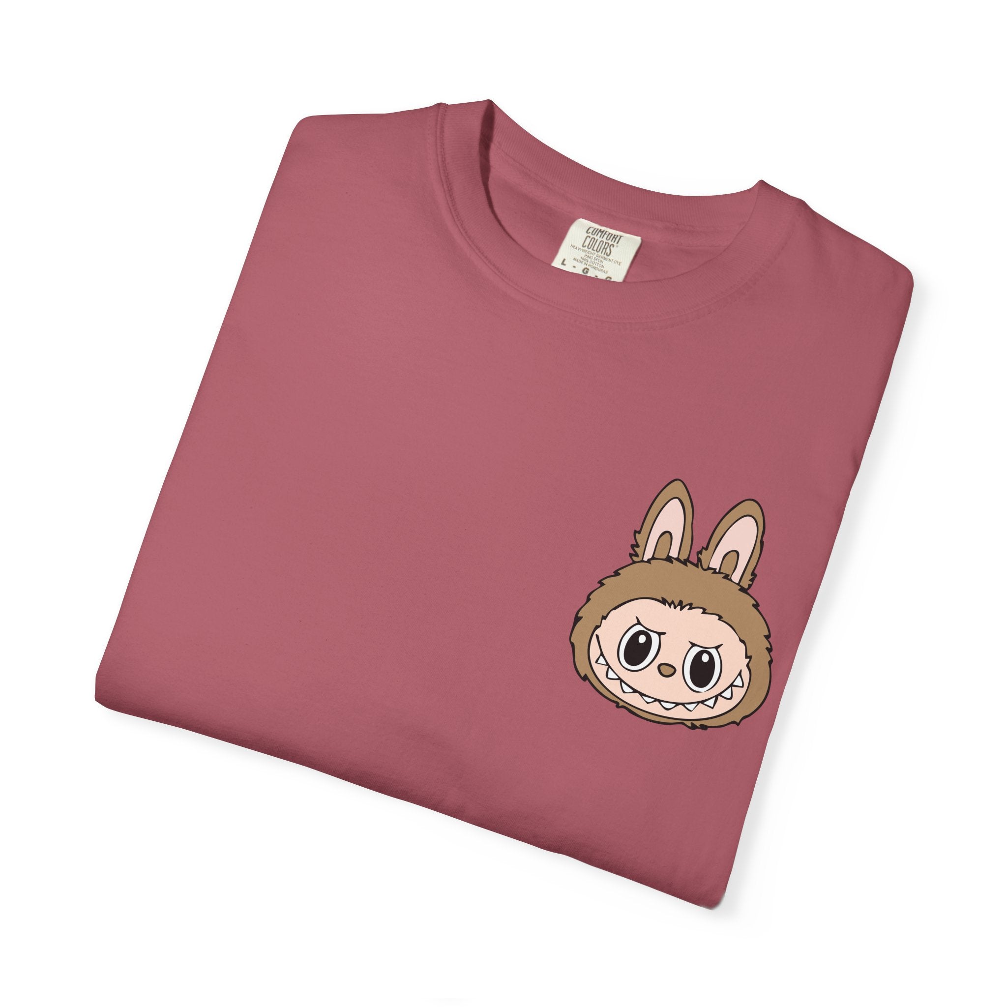 Brown Labubu Face Tee