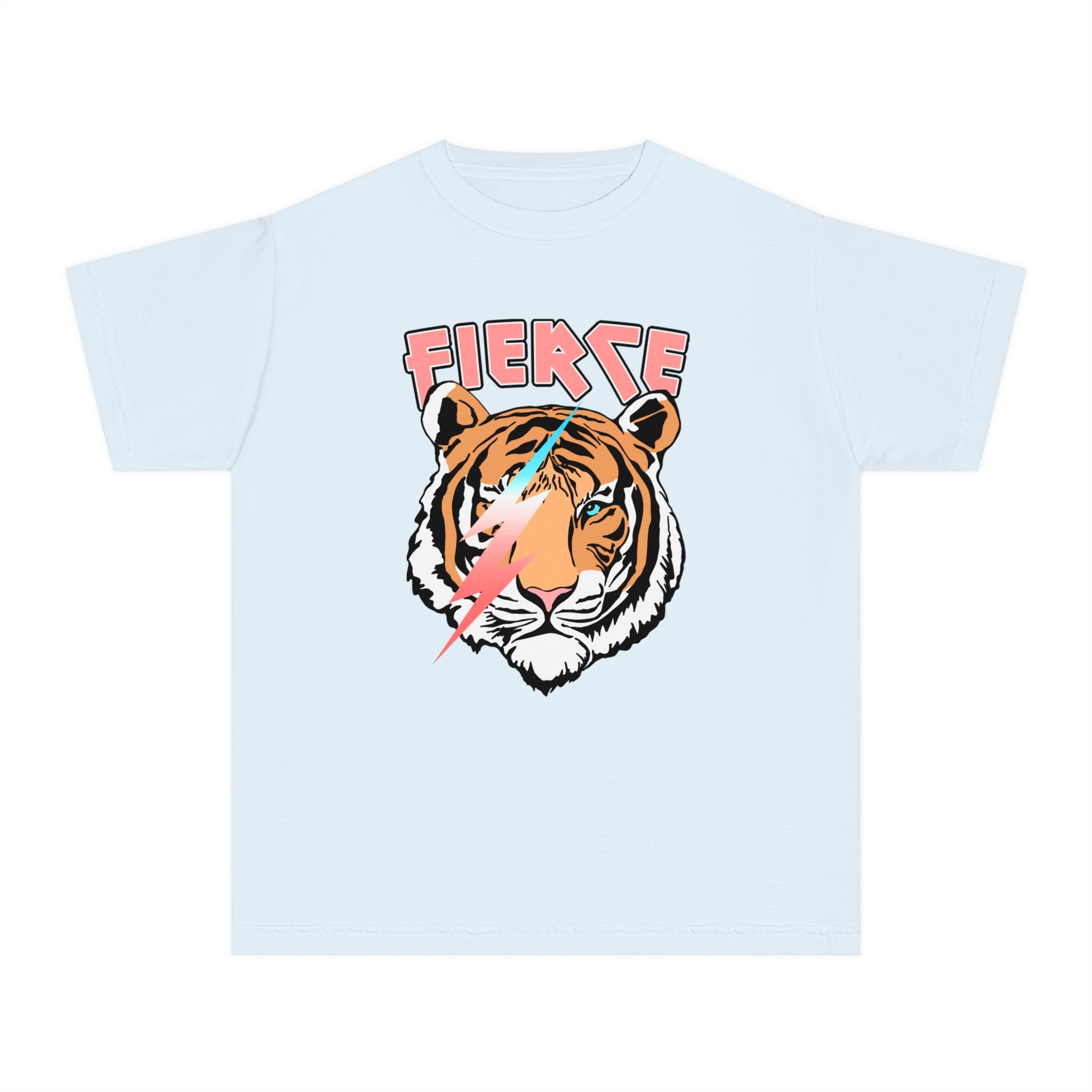 Fierce Lightning Tiger Youth Tee
