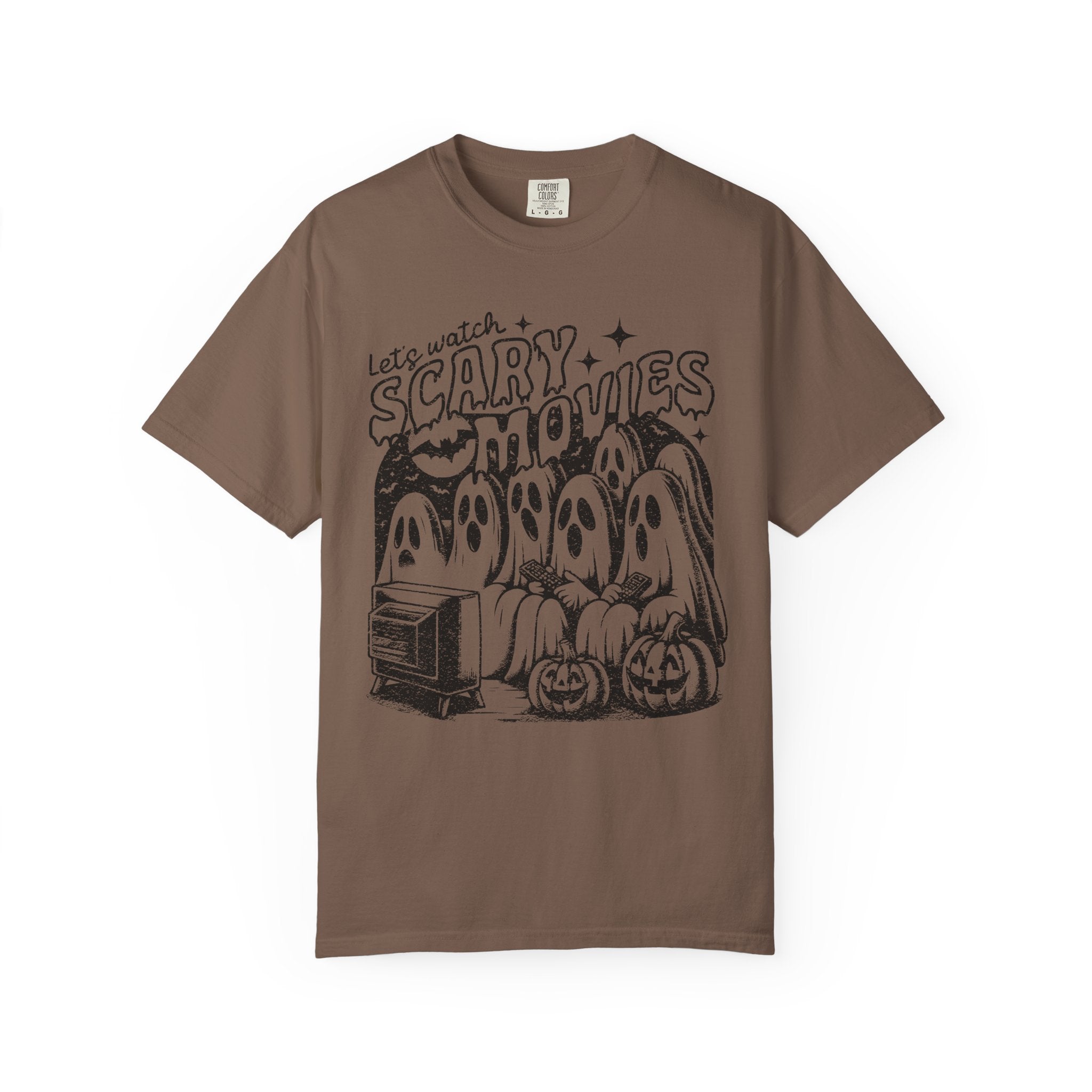 Let’s Watch Scary Movies Halloween T-Shirt