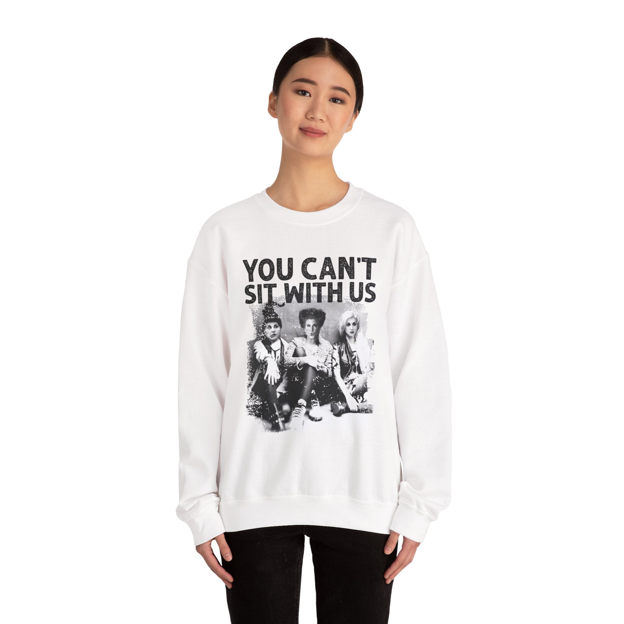 You Can’t Sit With Us Vintage Halloween Sweatshirt