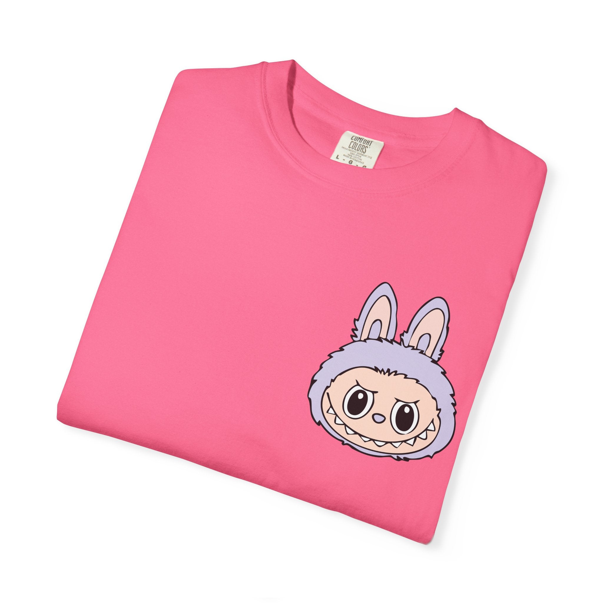 Light Purple Labubu Face Tee