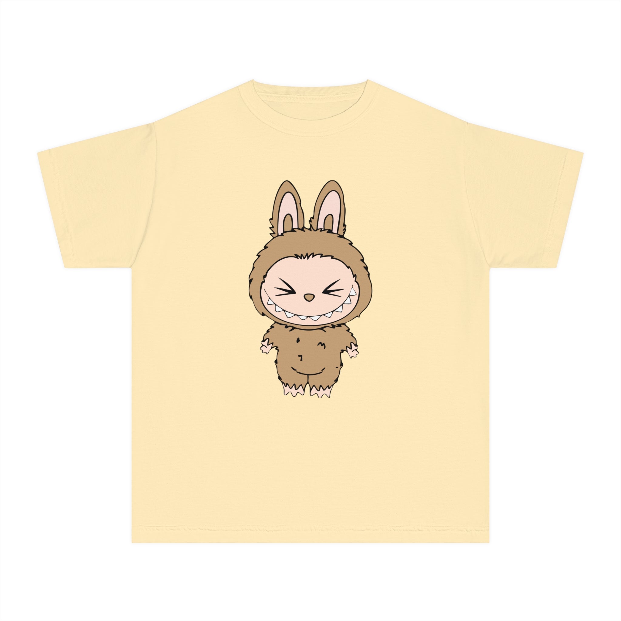 Brown Labubu Character Youth Tee