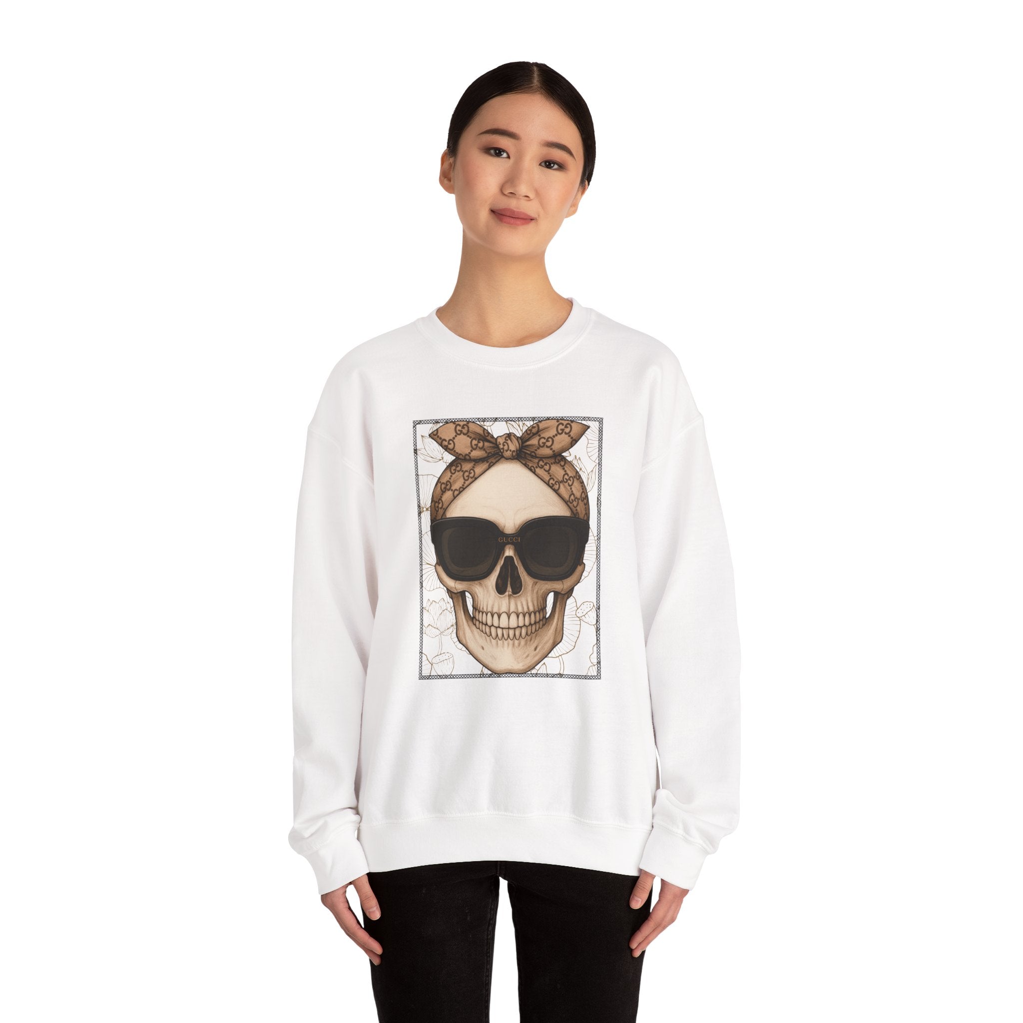 π VINTAGE GLAM SKULL Sweatshirt