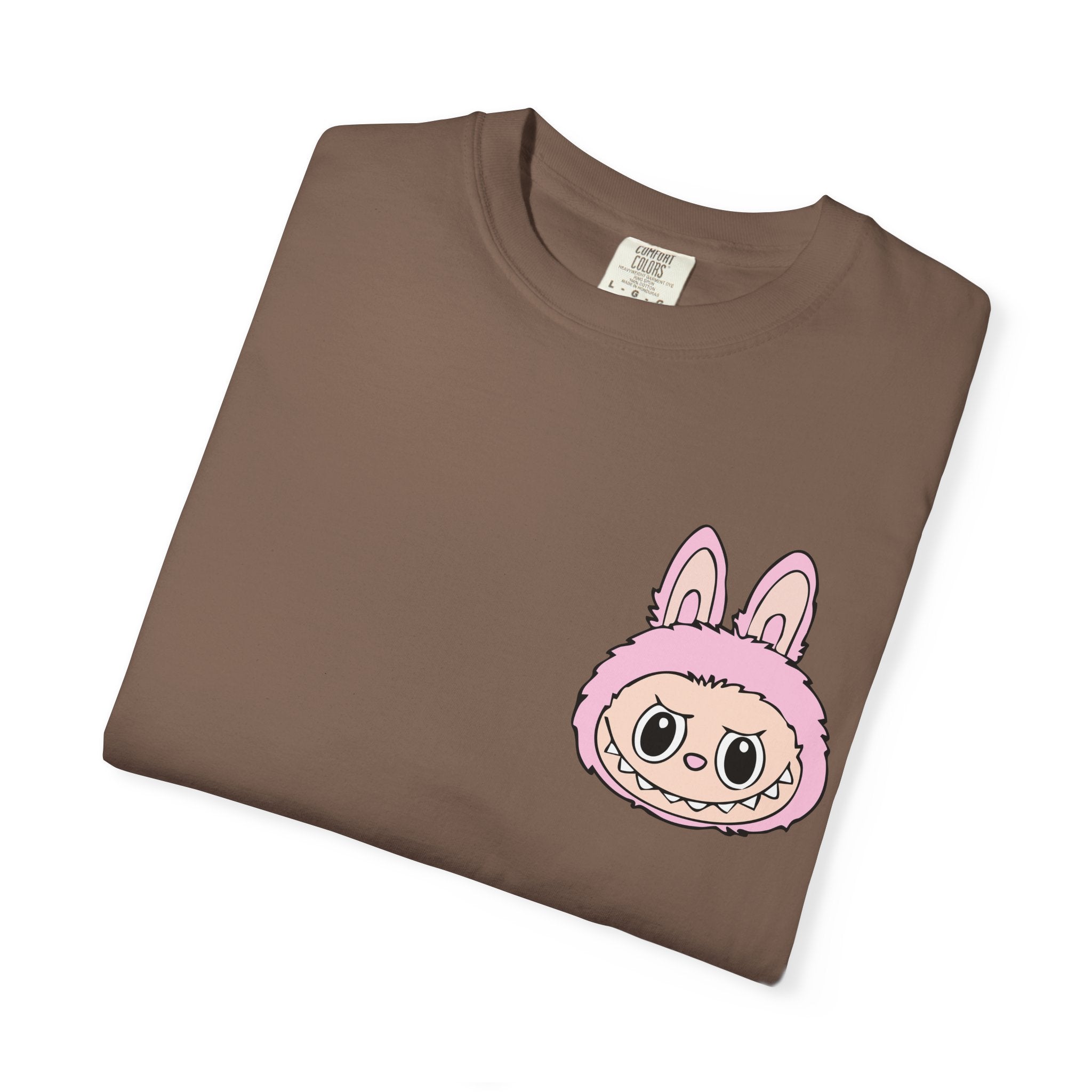 Light Pink Labubu Face Tee