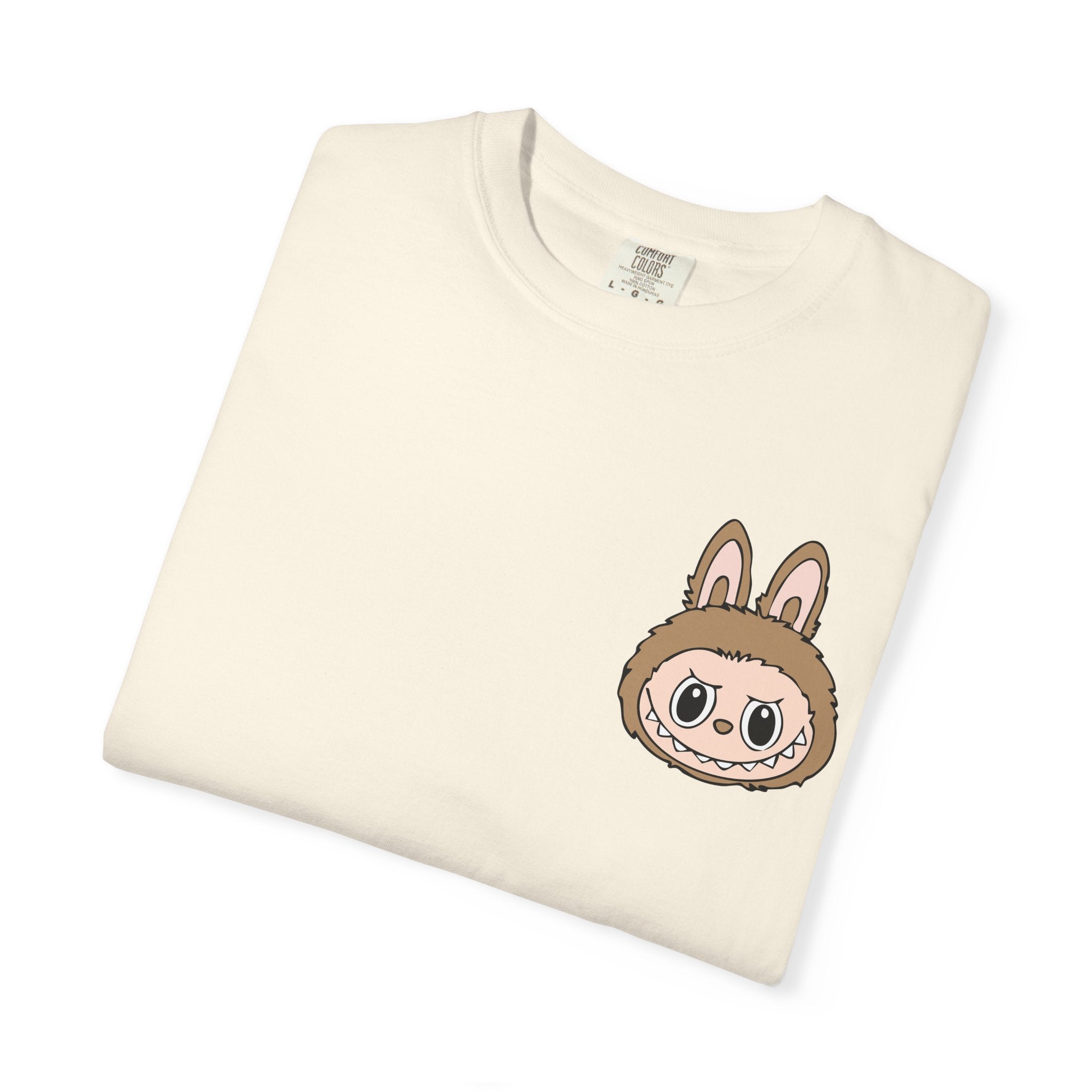Brown Labubu Face Tee