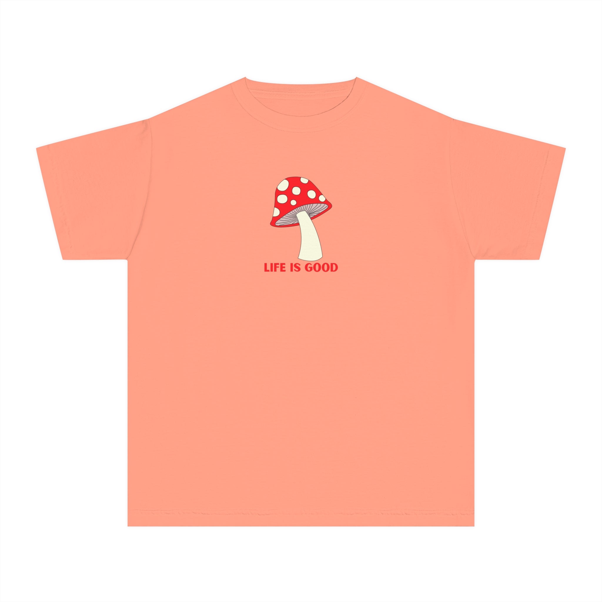 Life Is Good Mushroom Youth Tee