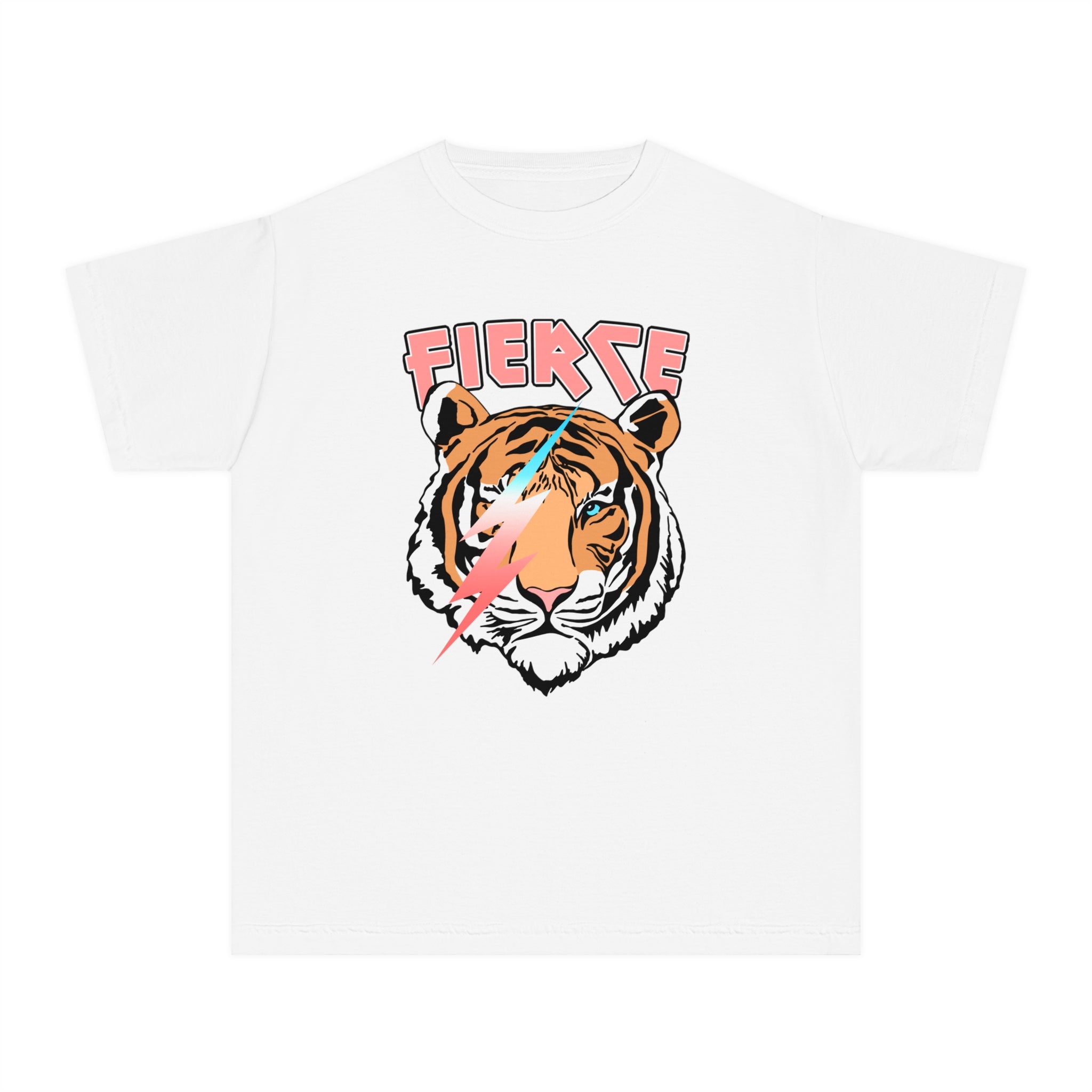 Fierce Lightning Tiger Youth Tee