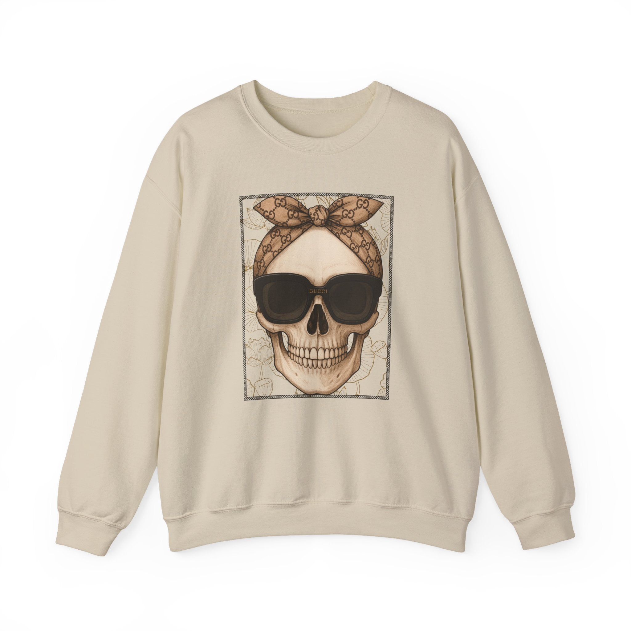 💀 VINTAGE GLAM SKULL Sweatshirt