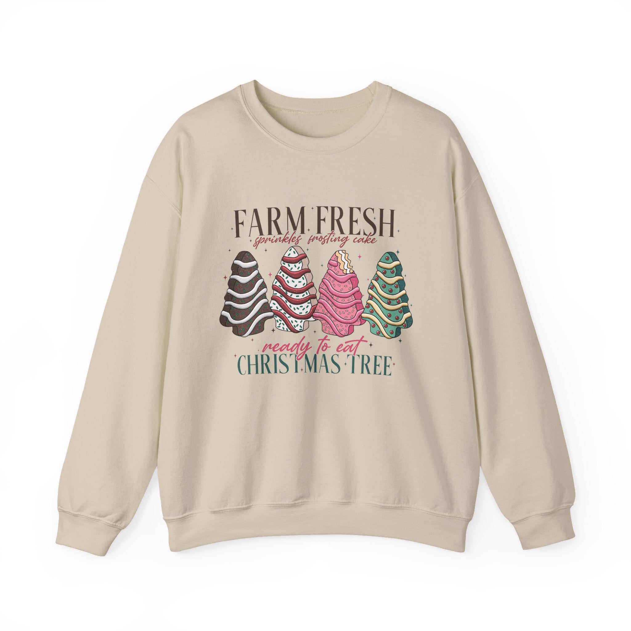 Farm Fresh Christmas Tree Holiday Crewneck