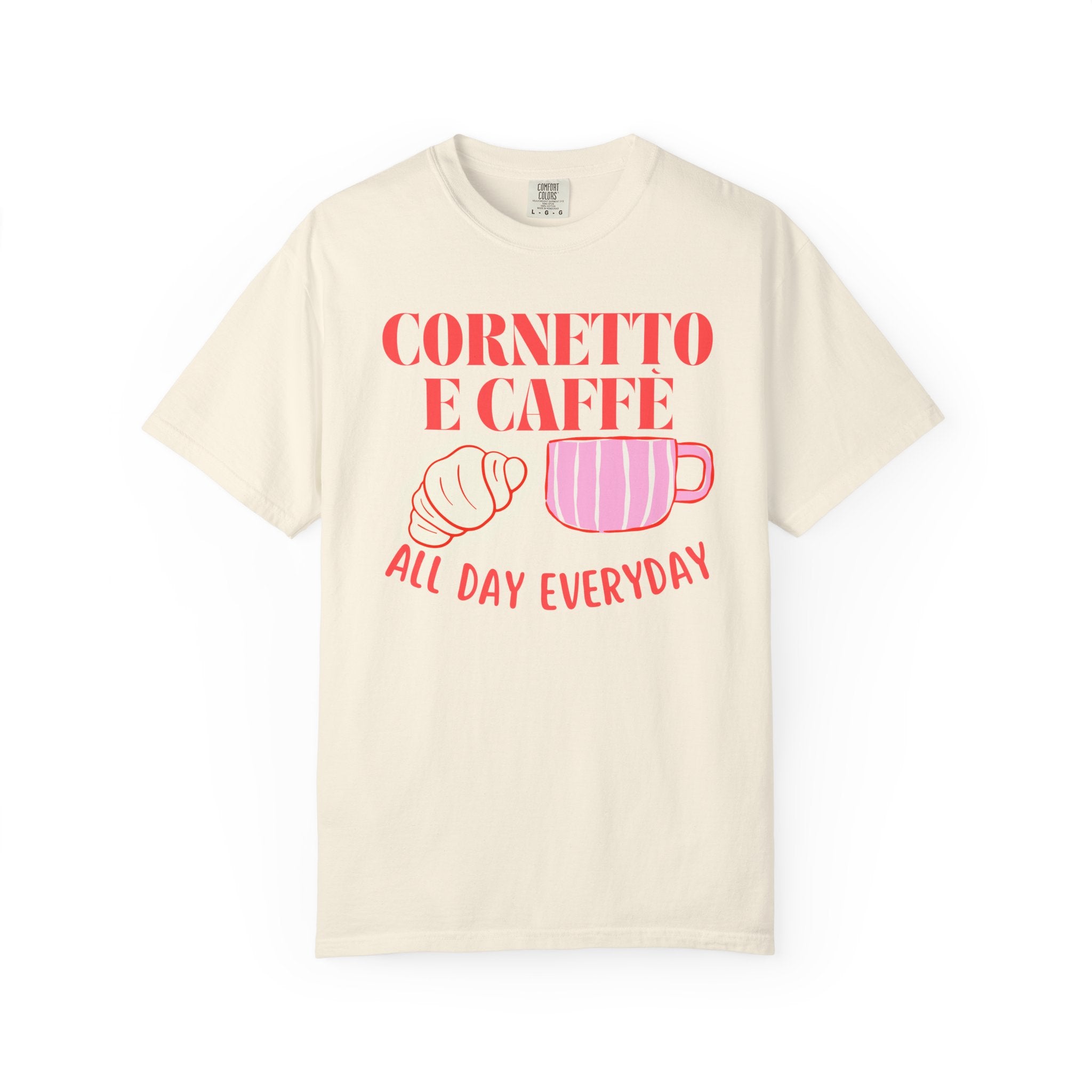 Cornetto & Caffè All Day Tee