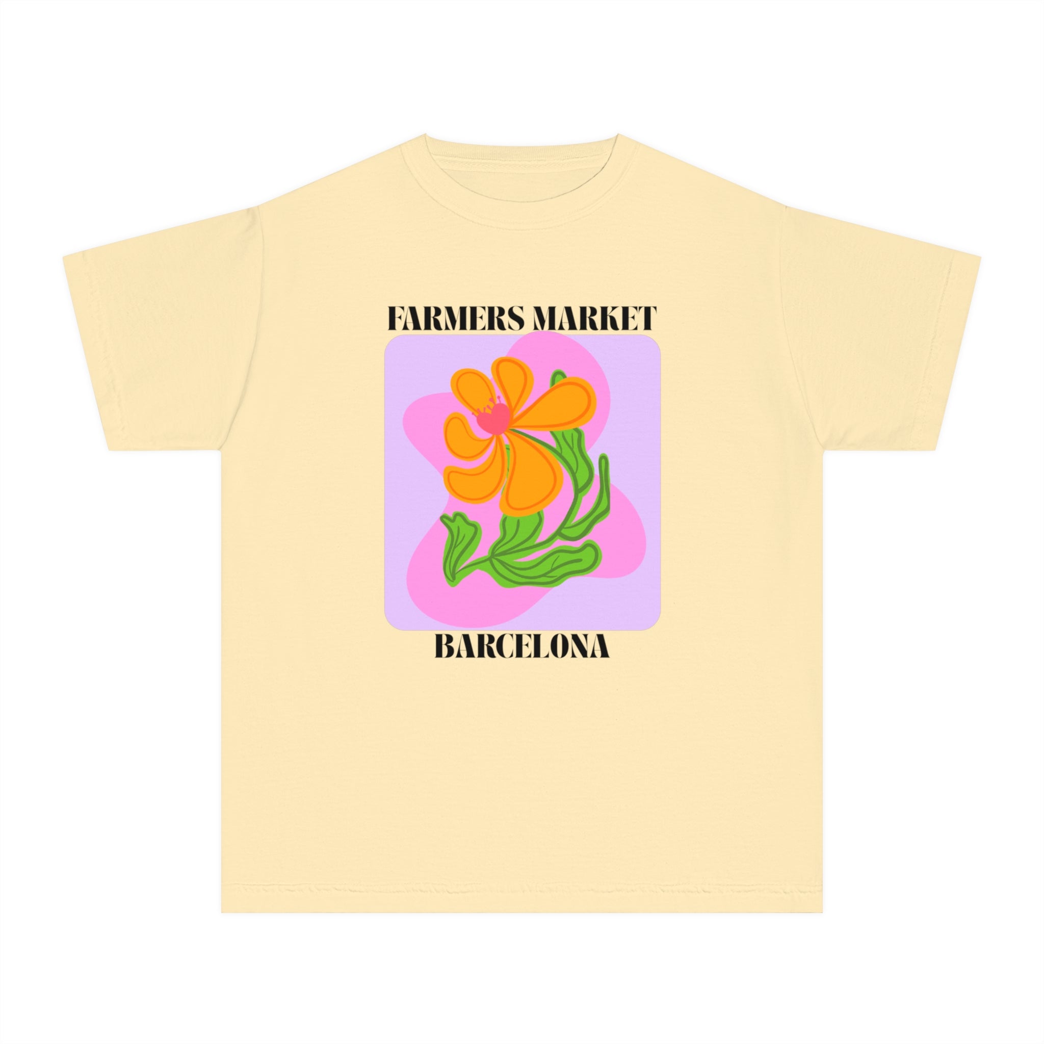 Barcelona Farmers Market Youth Tee
