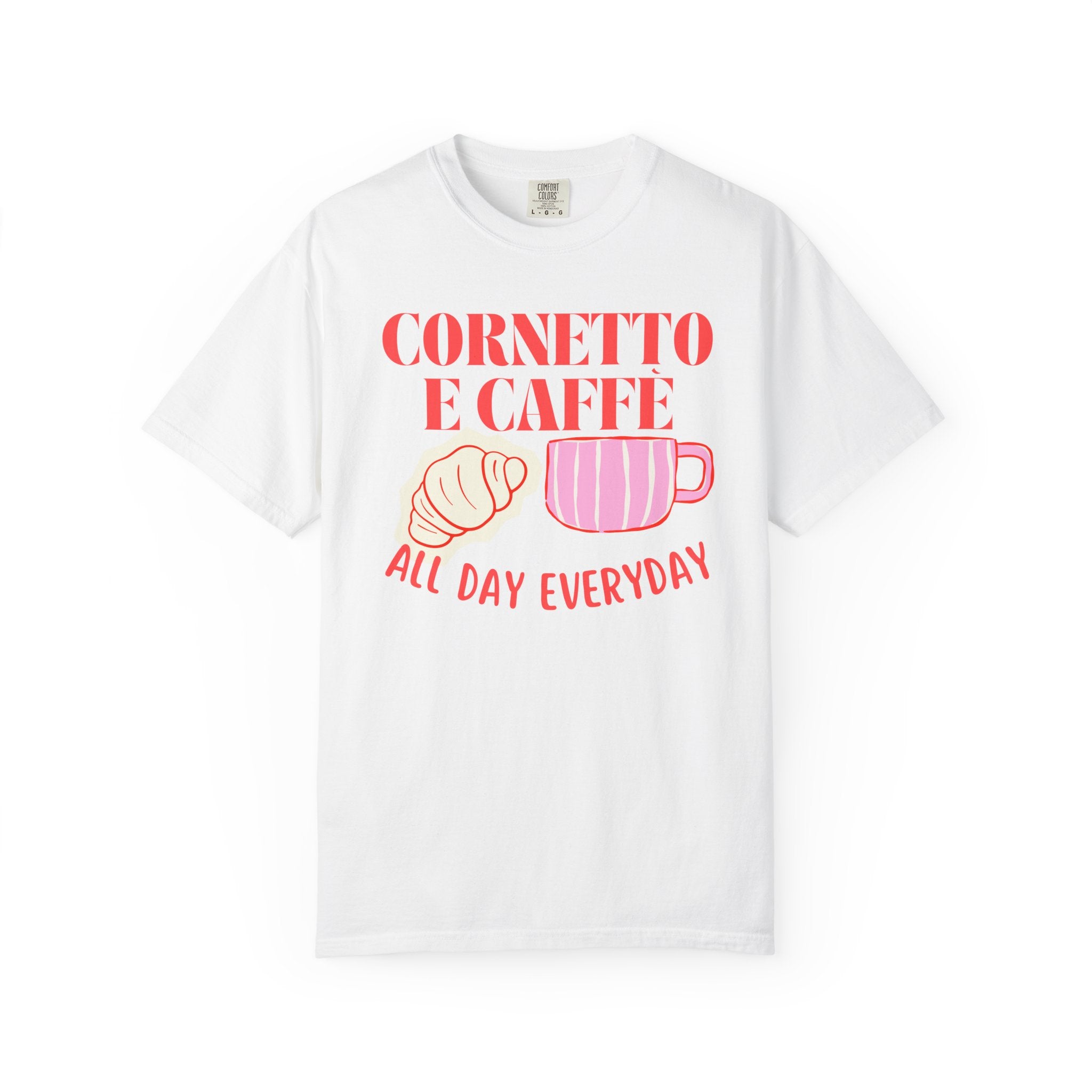 Cornetto & Caffè All Day Tee