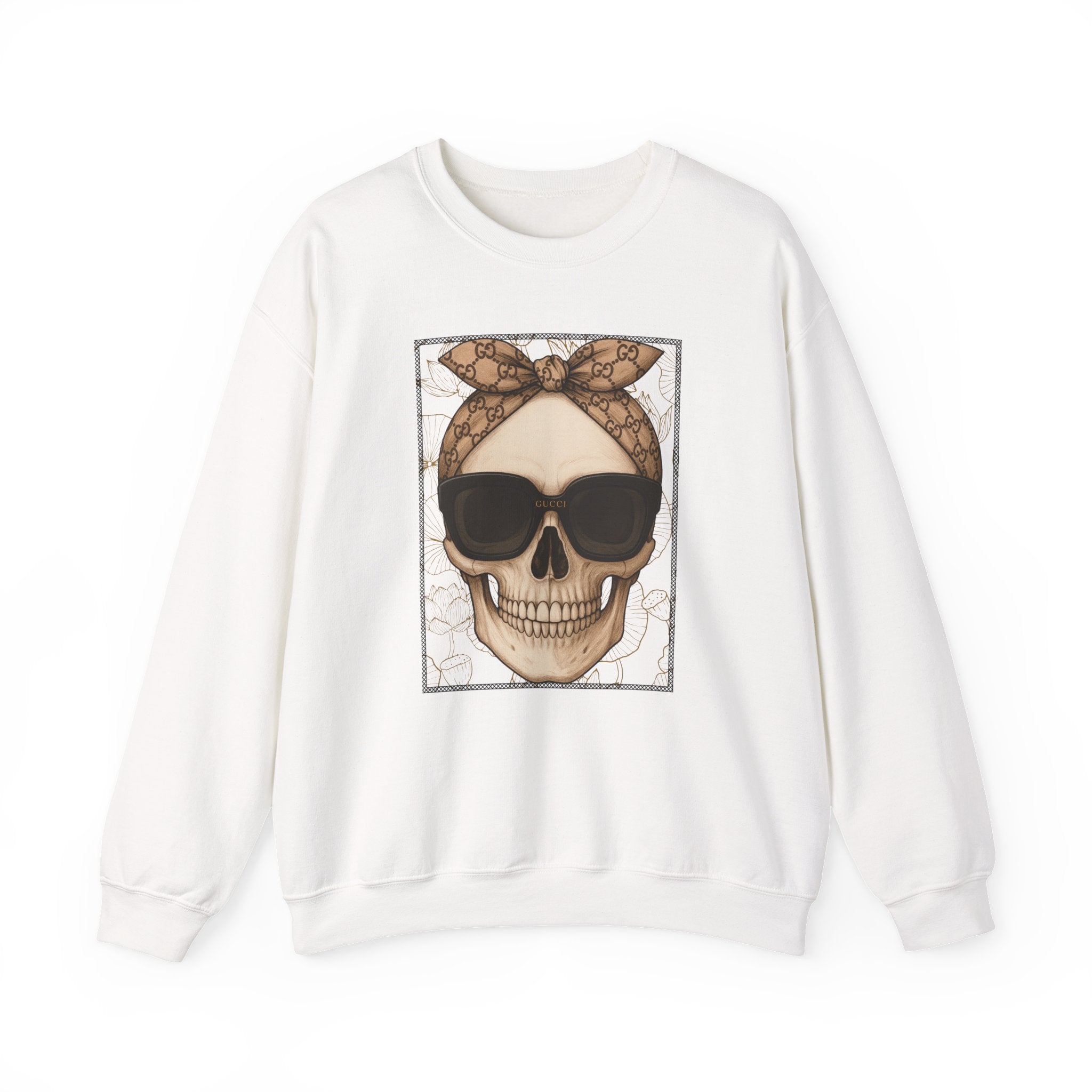 💀 VINTAGE GLAM SKULL Sweatshirt