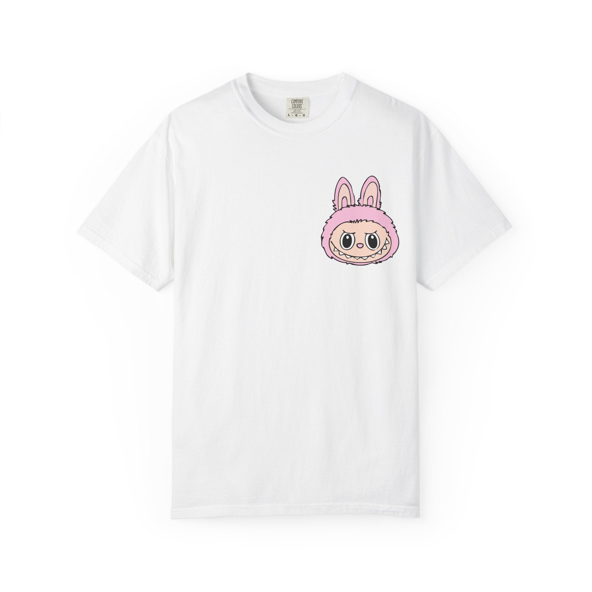 Light Pink Labubu Face Tee
