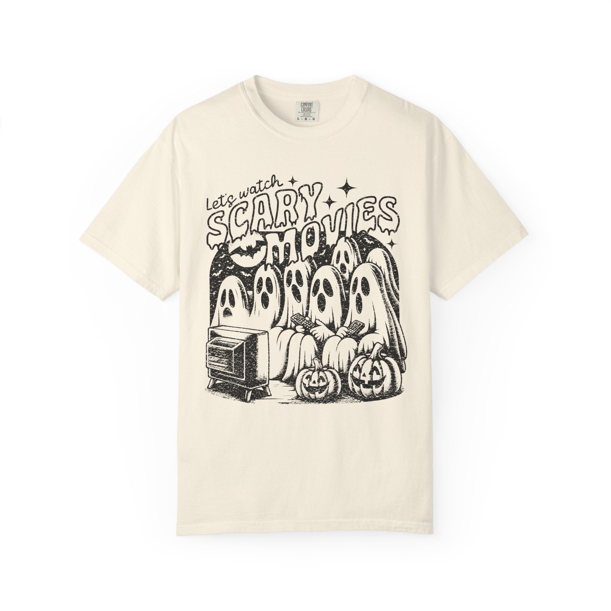Let’s Watch Scary Movies Halloween T-Shirt
