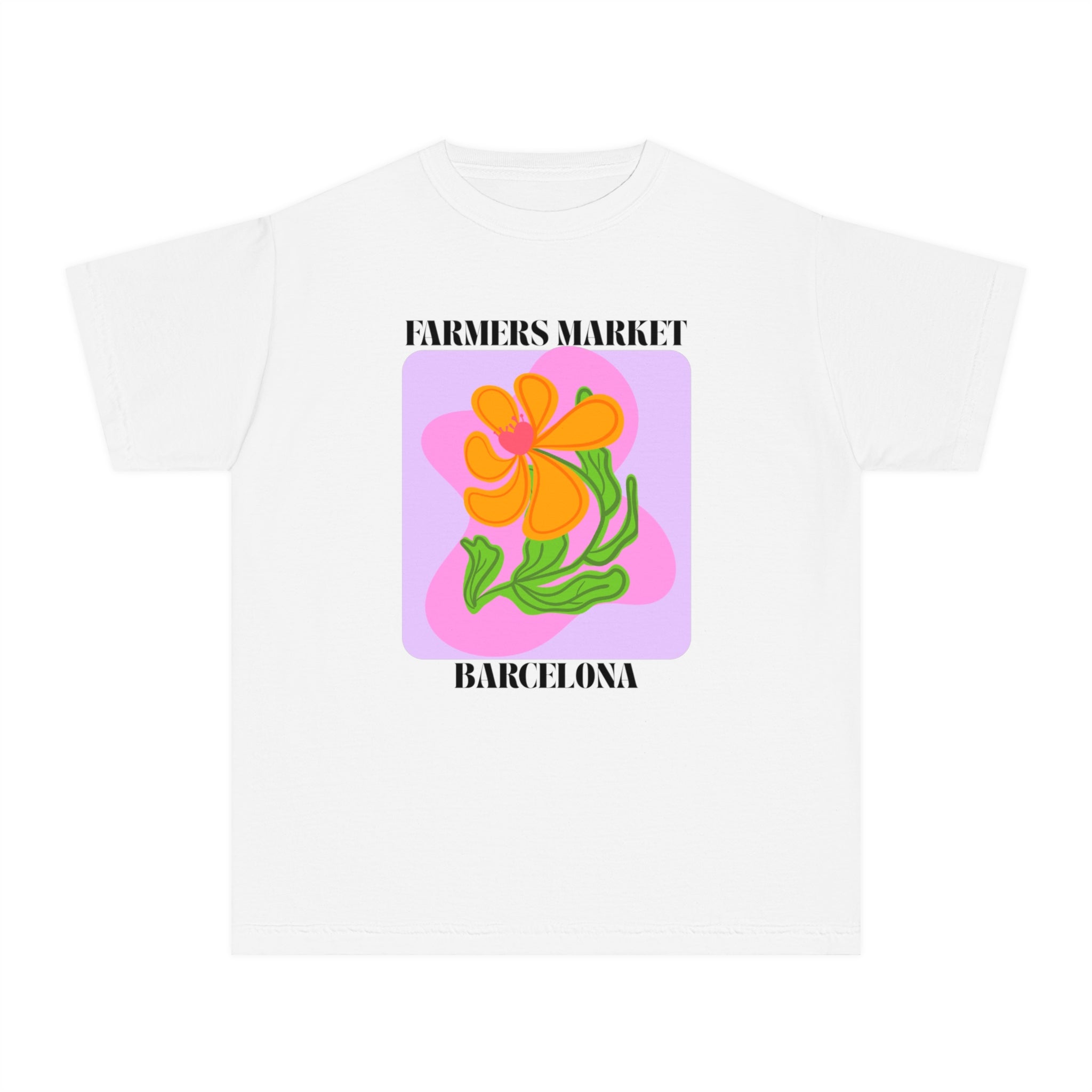 Barcelona Farmers Market Youth Tee