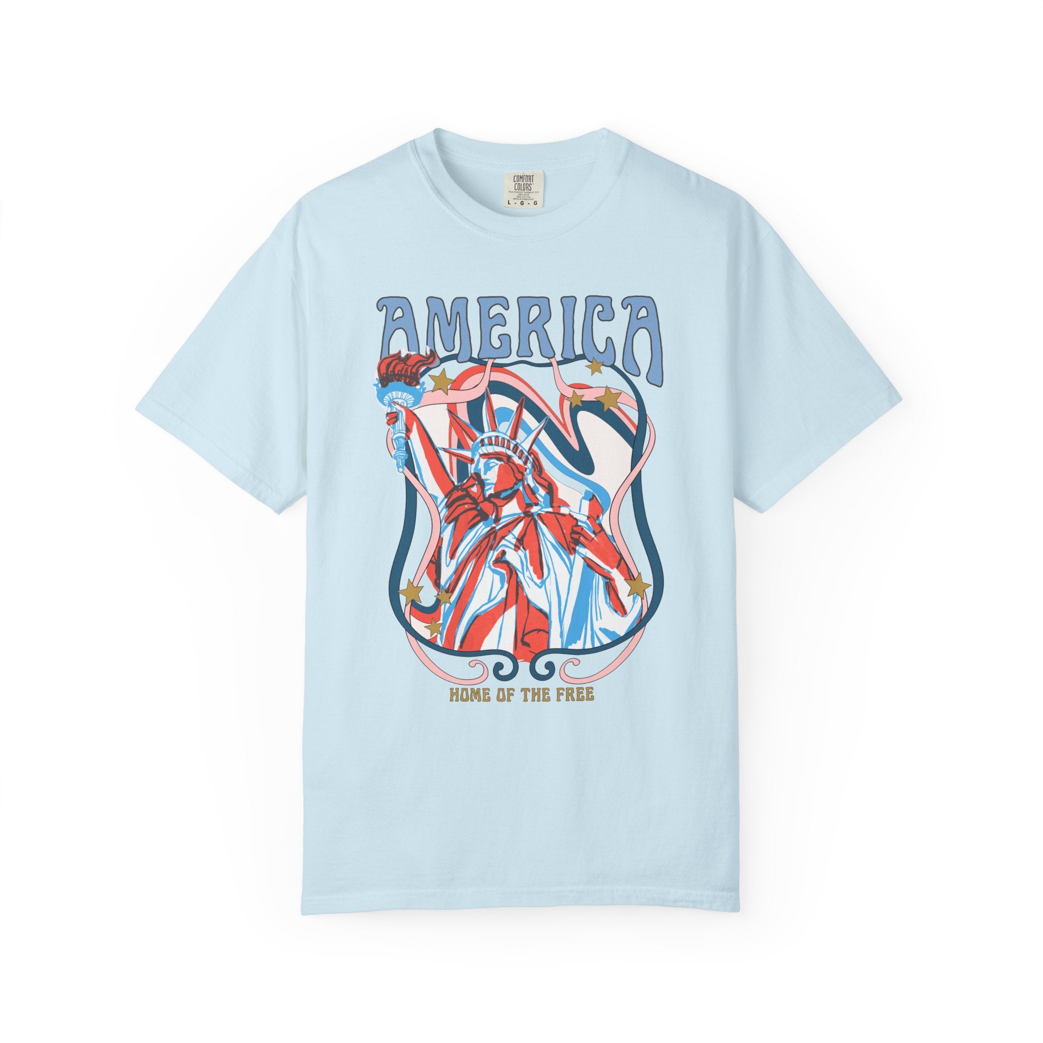 America Home of the Free Tee