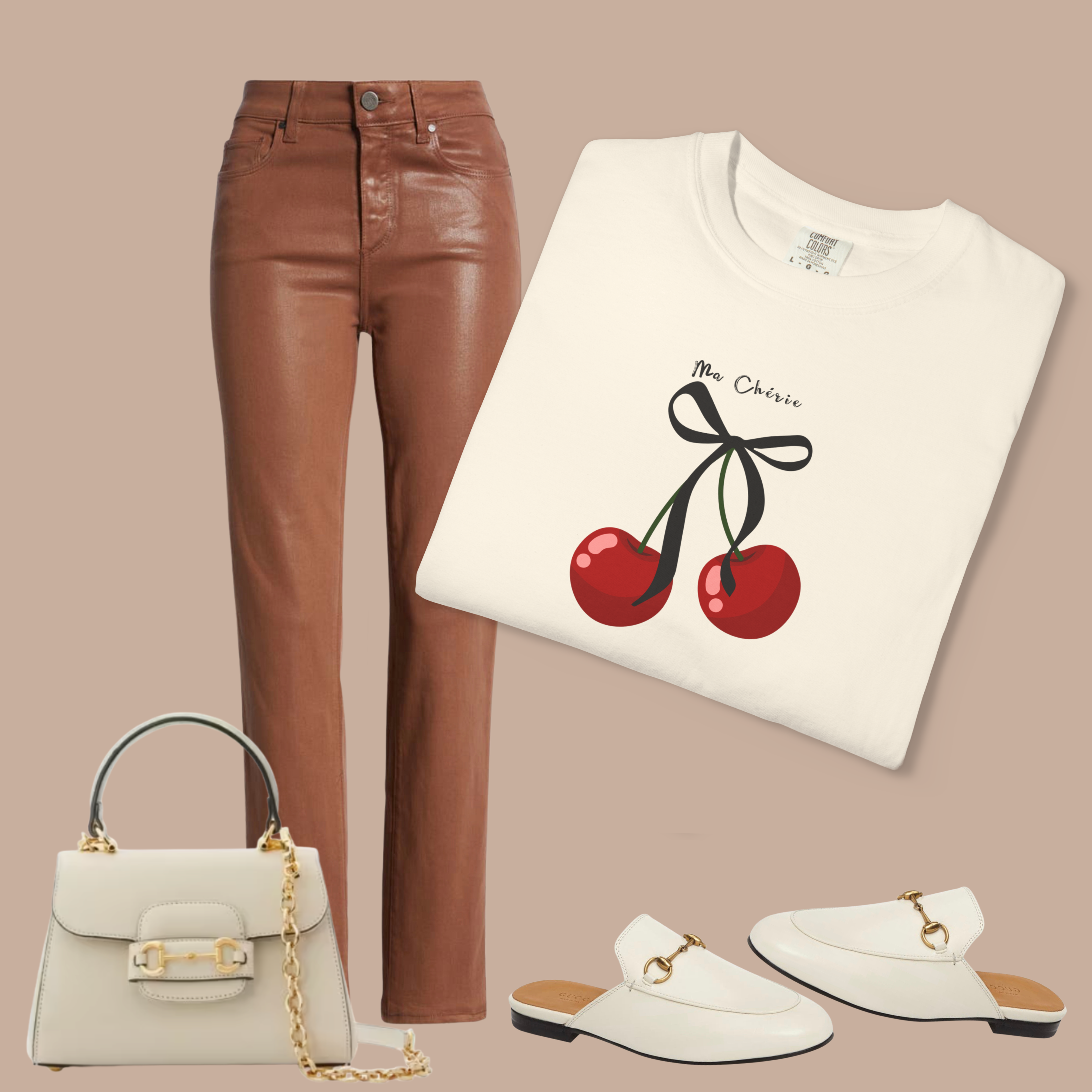 Ma Chérie Cherry Tee