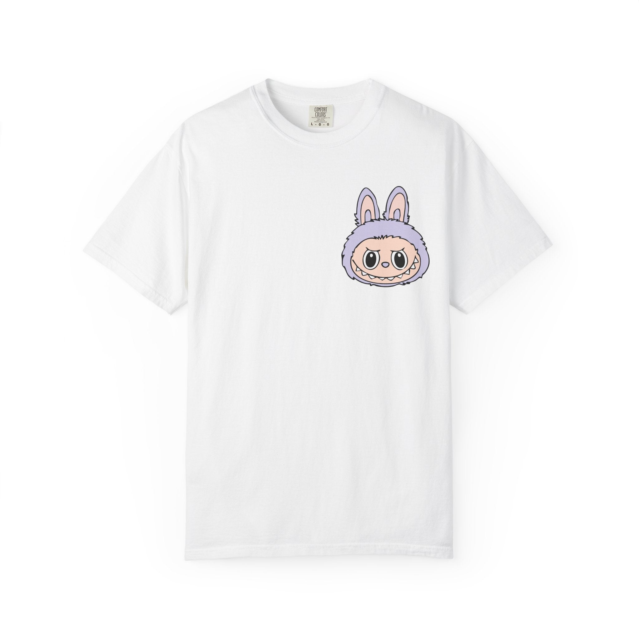 Light Purple Labubu Face Tee