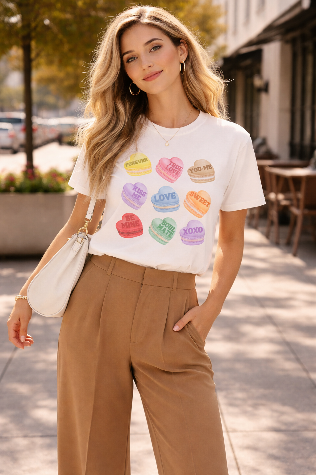 Love Always Macaron Tee