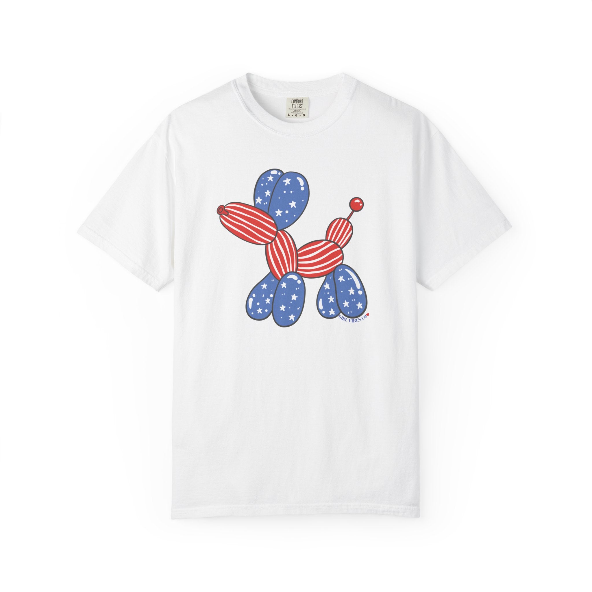 USA Balloon Dog Tee