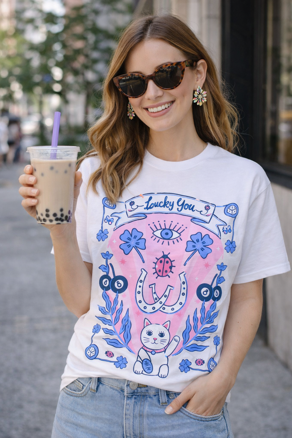 Lucky You Graphic Tee